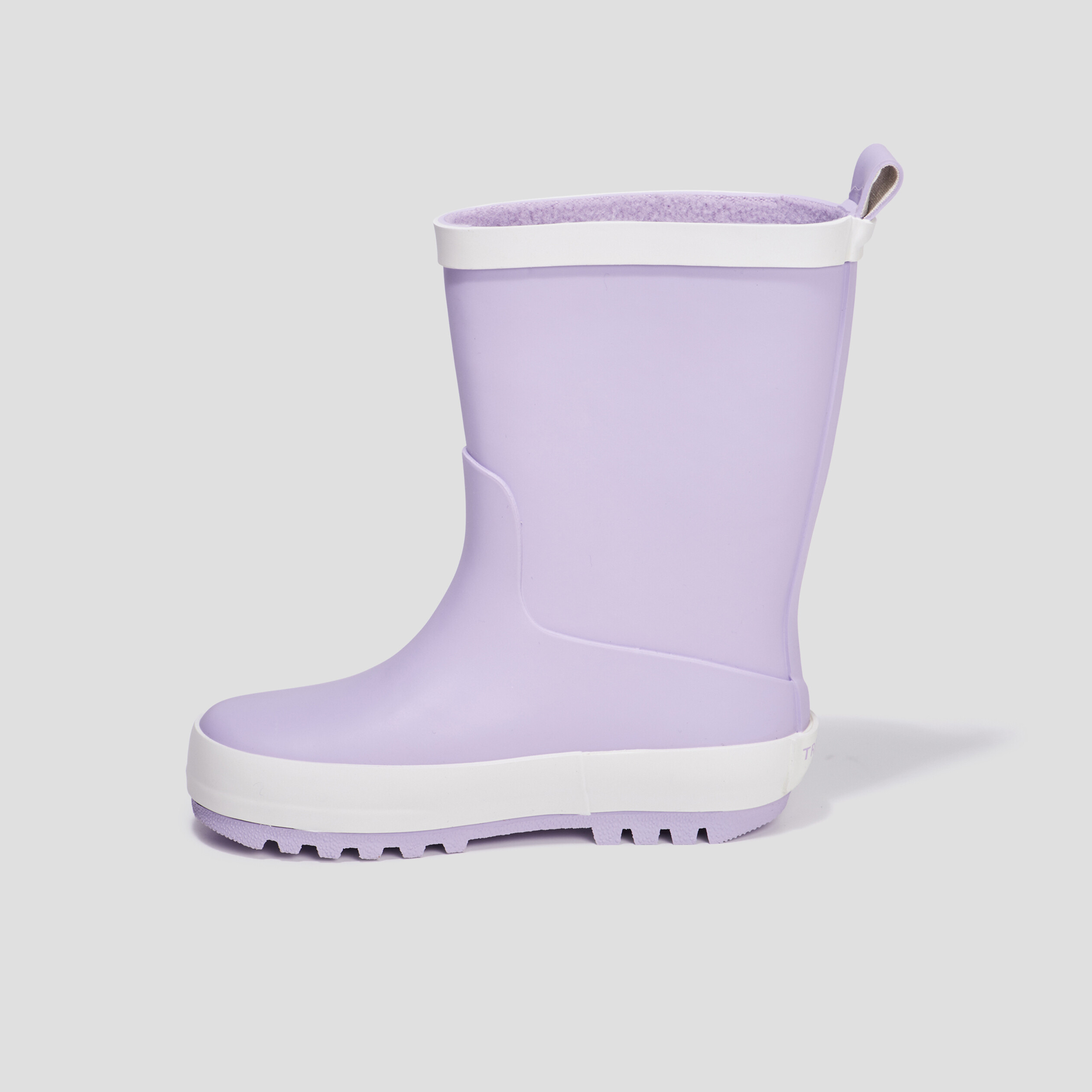 bottes de pluie trappeur parme fille Bottes de pluie Trappeur parme fille