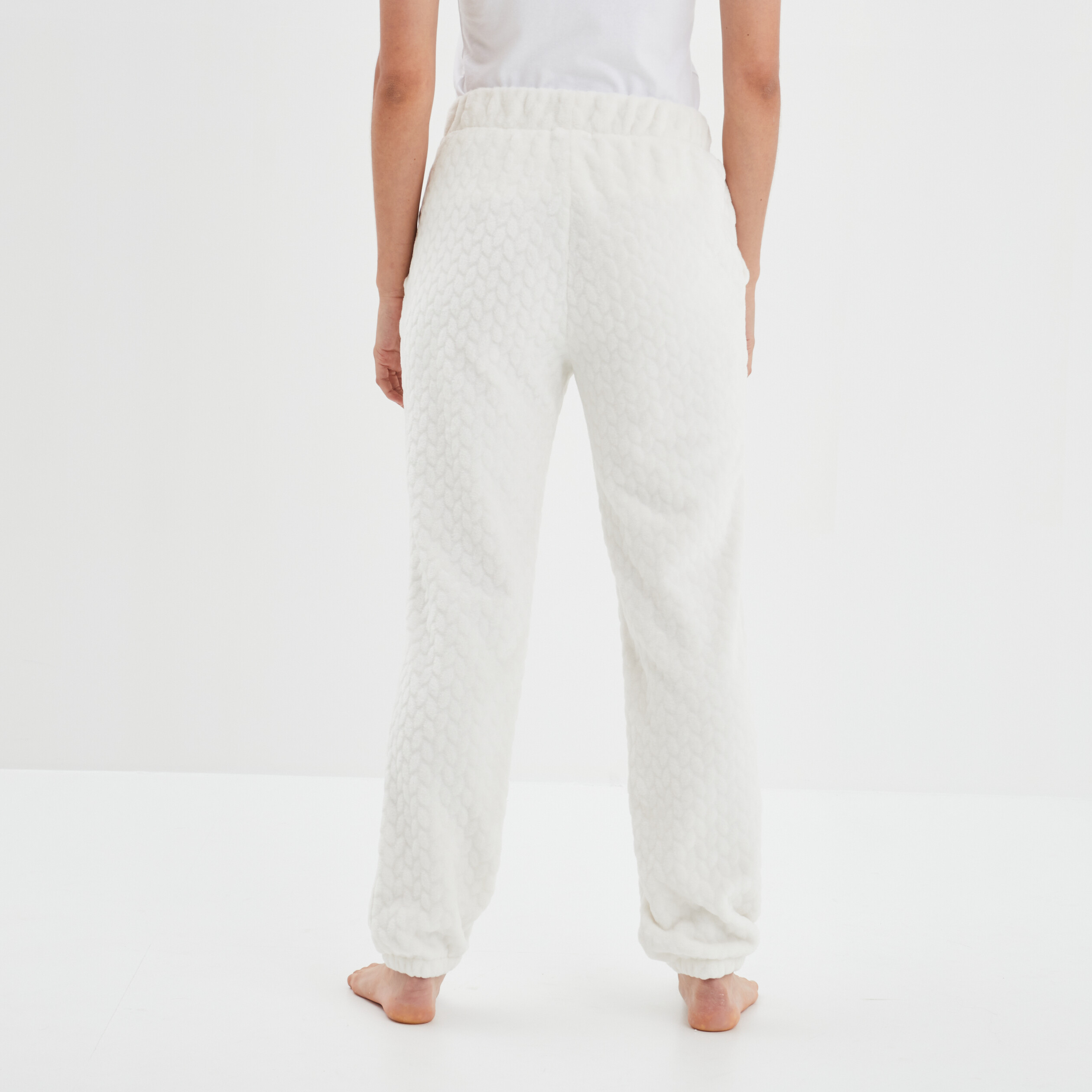 Pantalon matelassé femme best sale