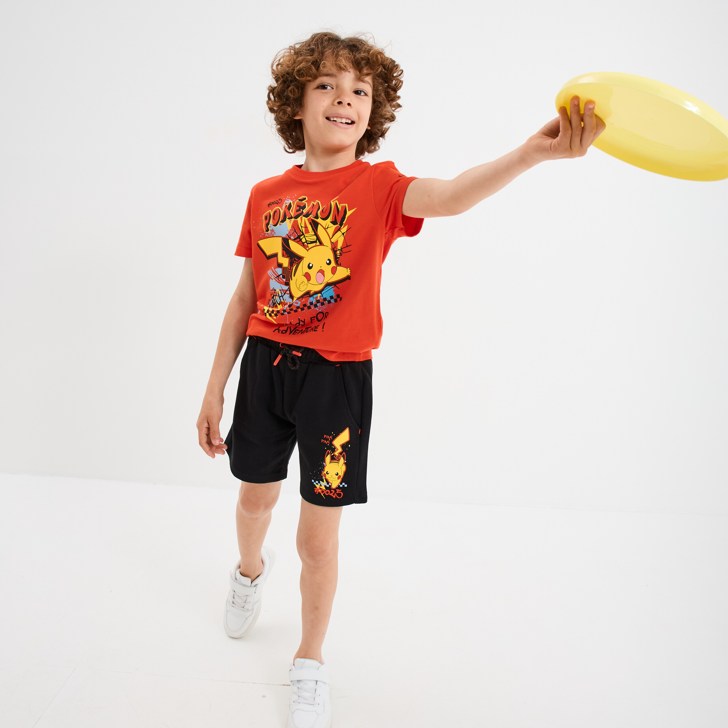 Ensemble 2 pièces coton Pokémon Pikachu multicolore garçon