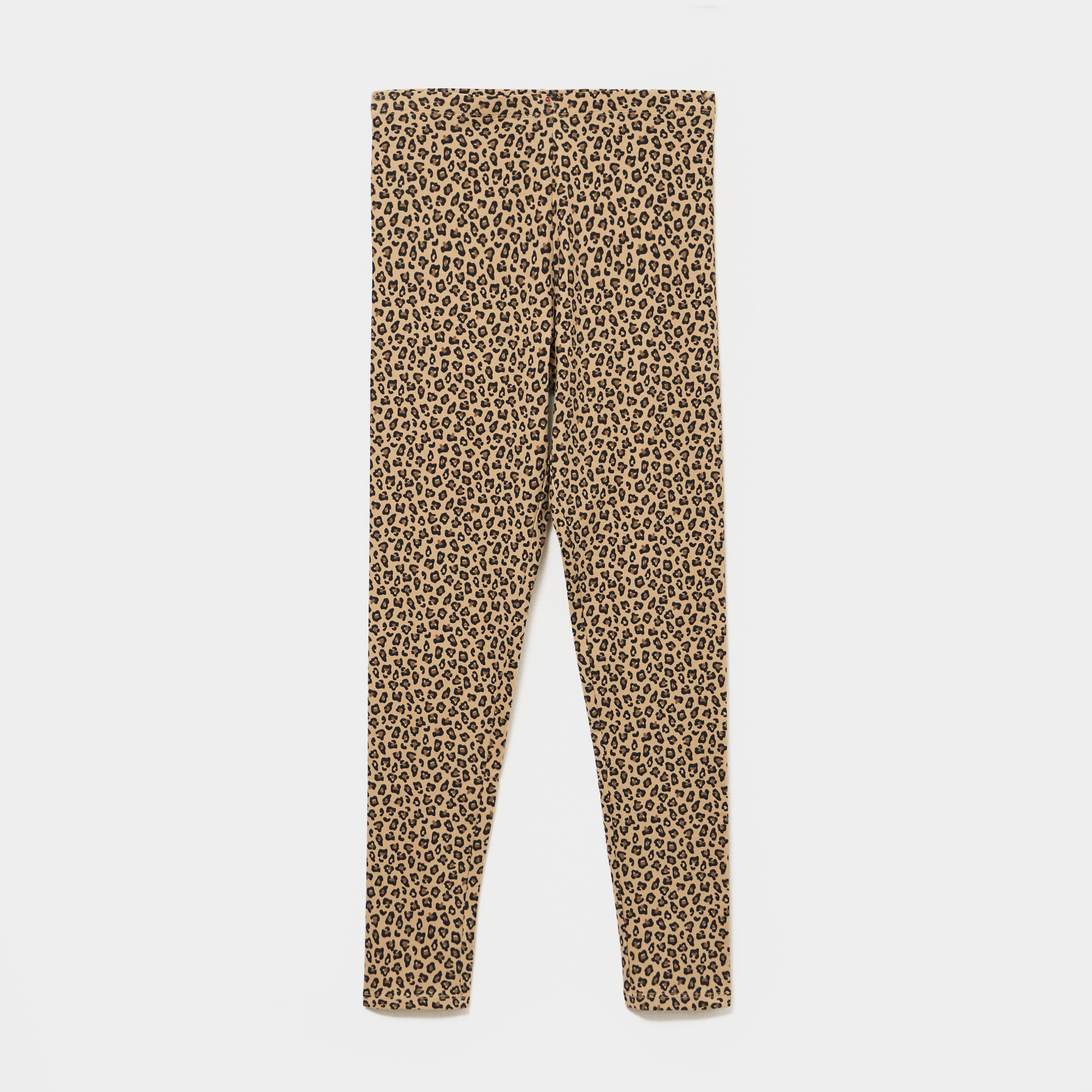 Legging taille haute beige femme