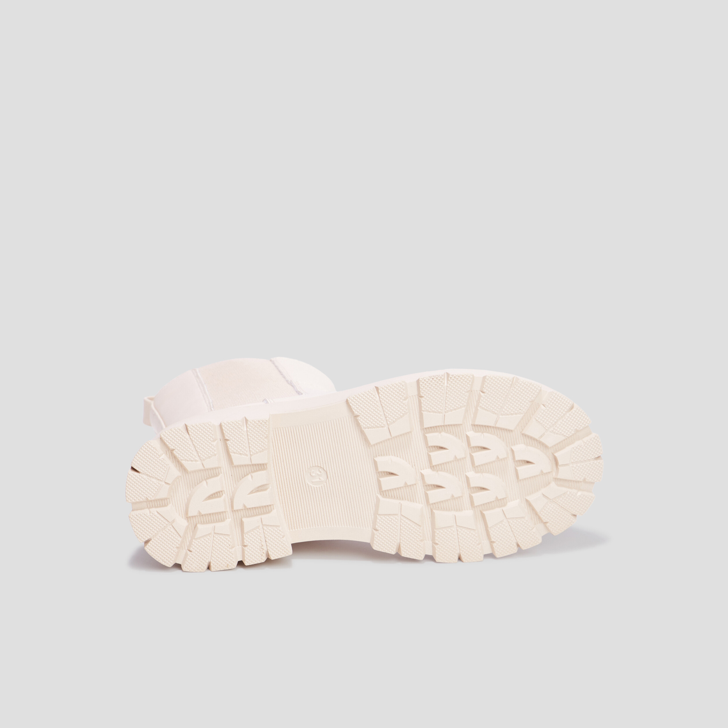 bottines zippees semelle crantee rose clair fille Bottines zippées semelle crantée rose clair fille
