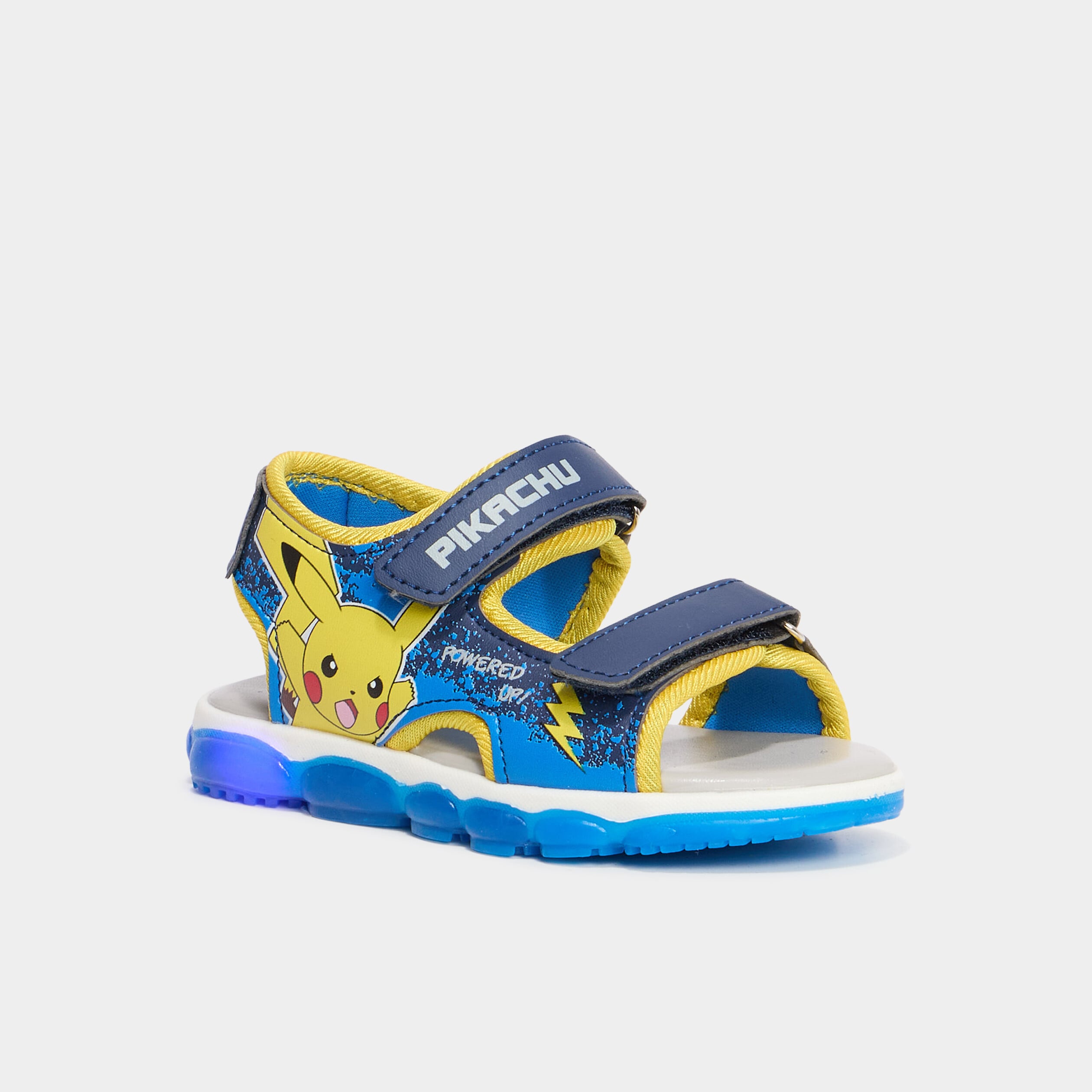 Sandales semelles lumineuses Pok&eacute;mon multicolore gar&ccedil;on