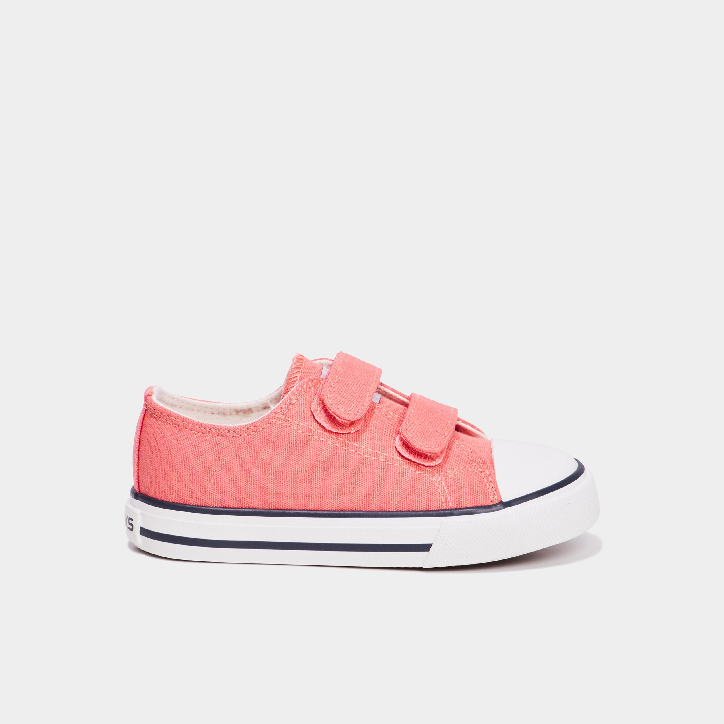 tennis en toile a scratchs creeks rose fille Tennis en toile à scratchs Creeks rose fille