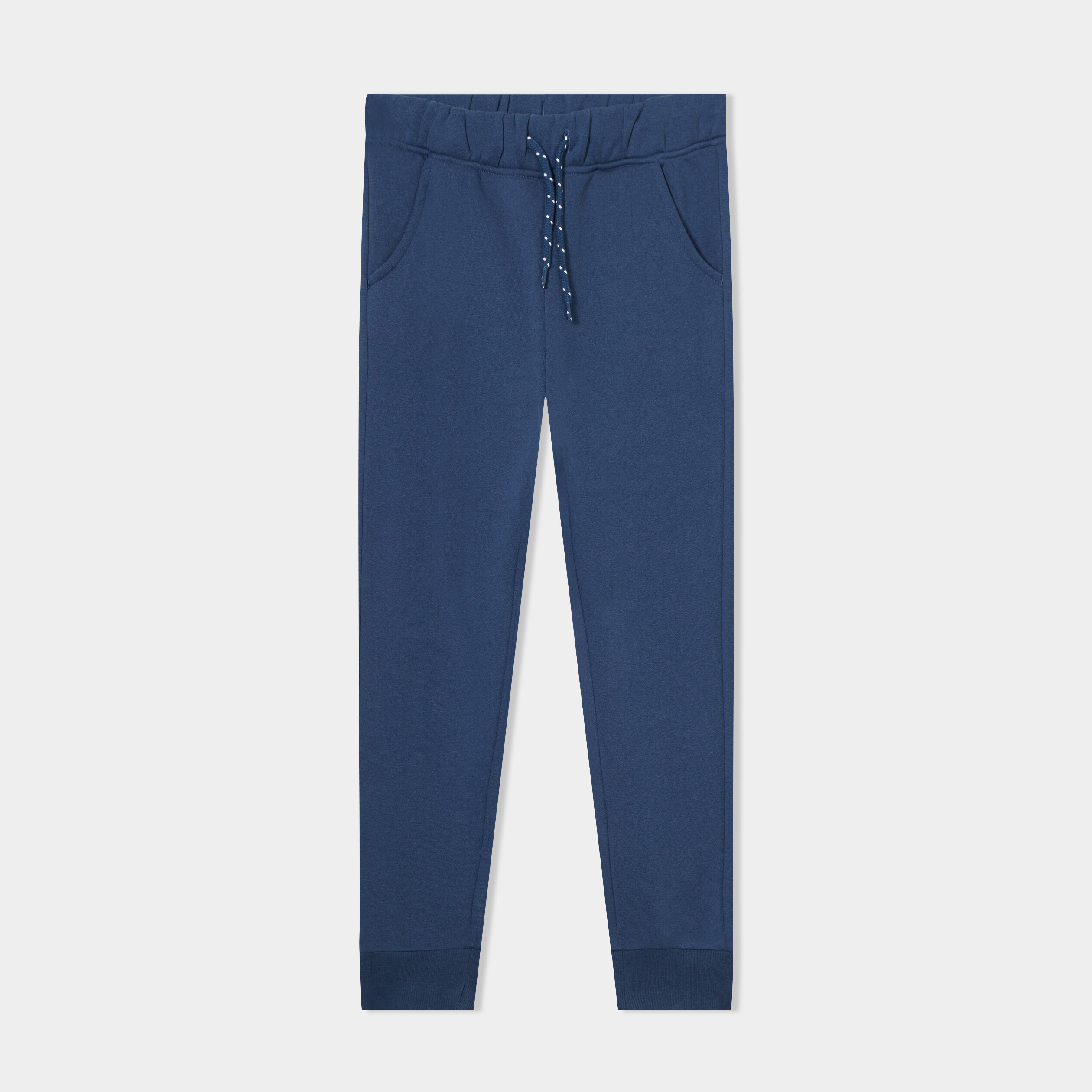 Pantalon de jogging molleton bleu fonc&eacute; gar&ccedil;on