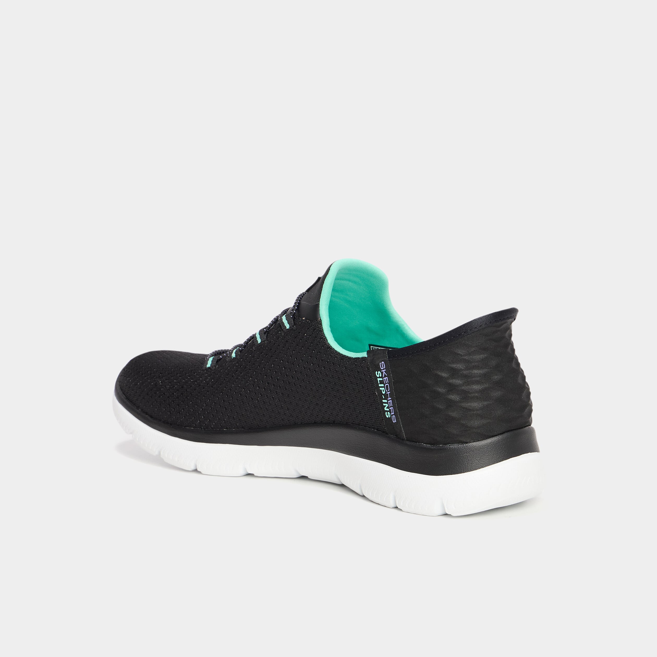 Baskets running Slip-ins Skechers noir femme