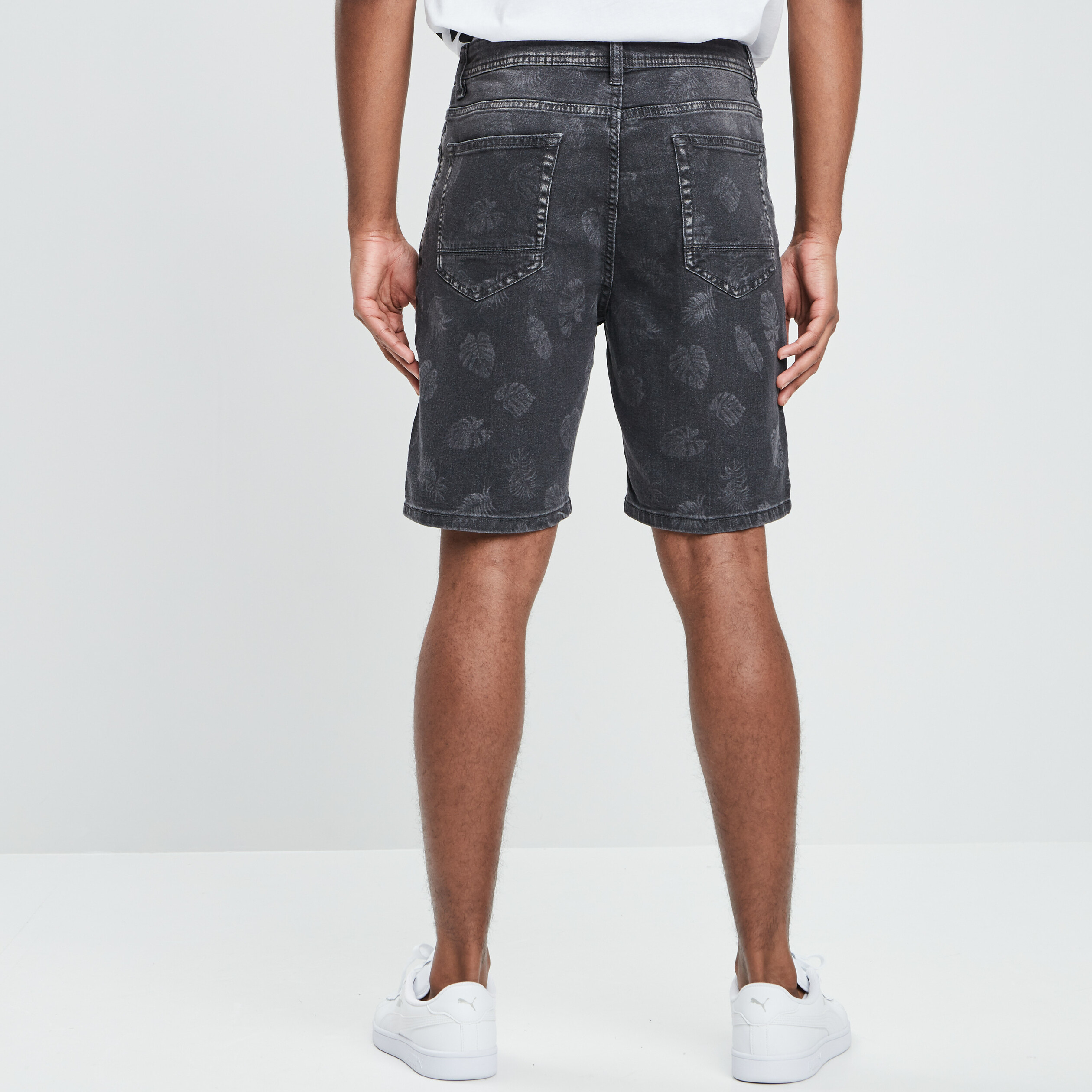 Bermuda jean gris homme clearance