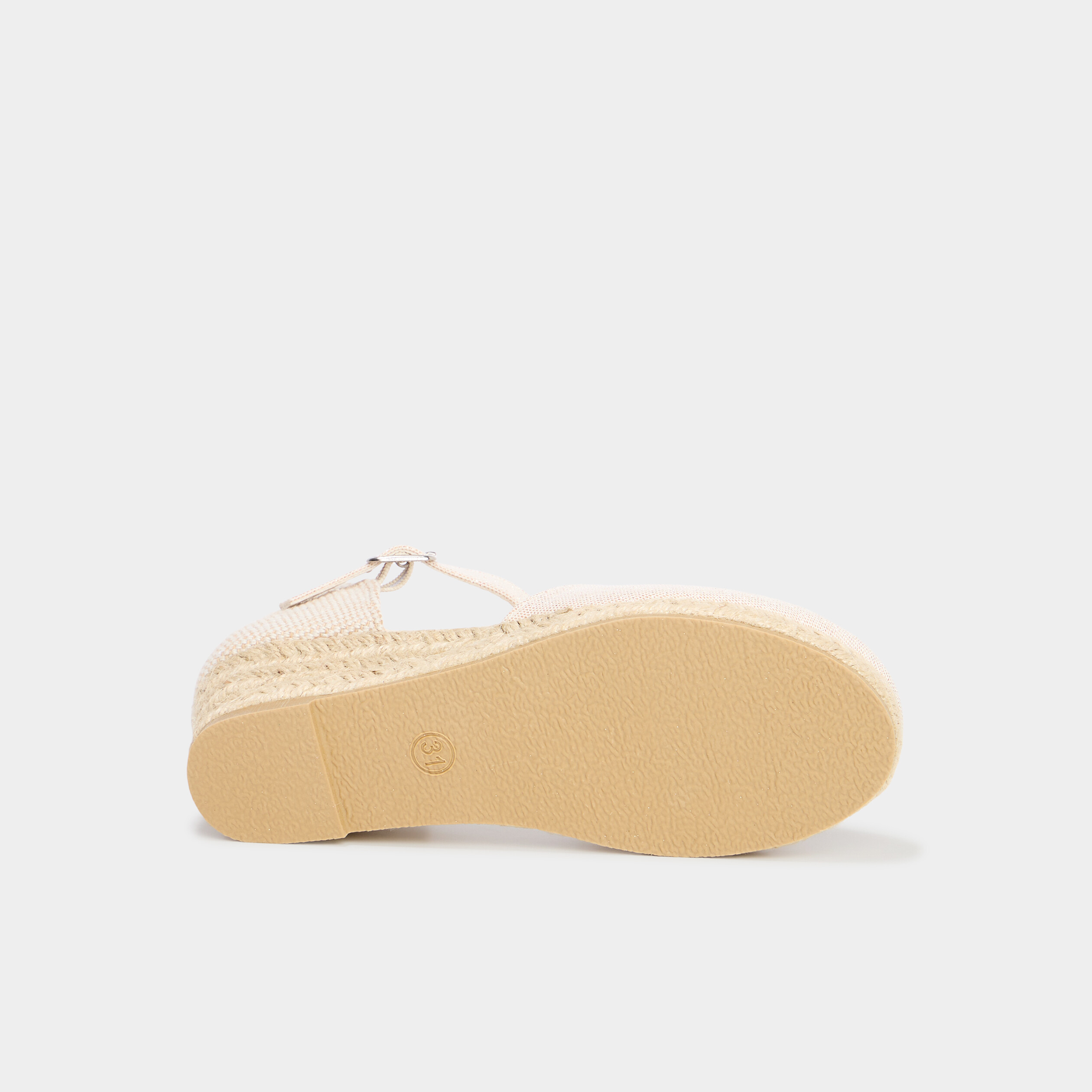 espadrilles talons compenses blanc fille Espadrilles talons compensés blanc fille