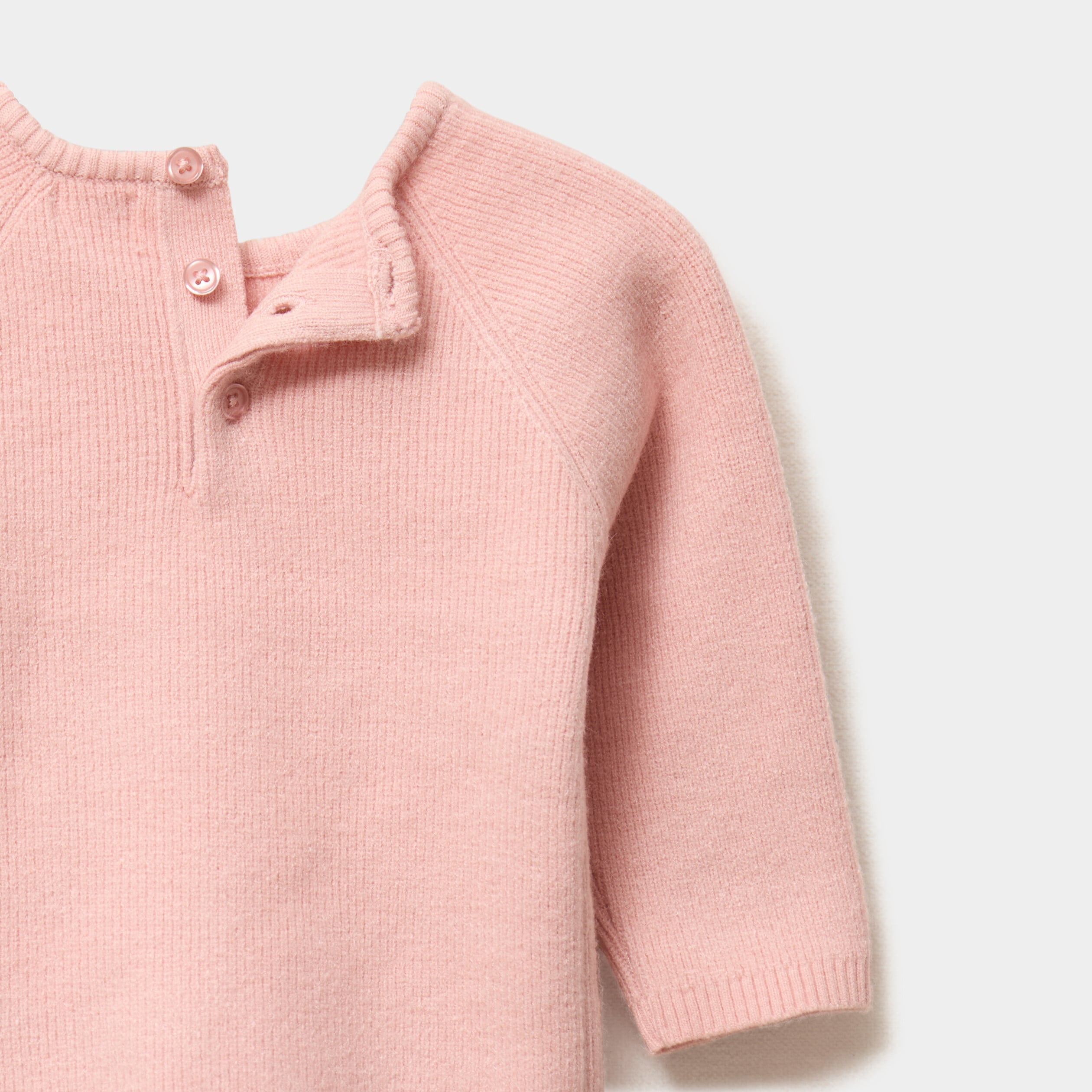 Ensemble tricot 2 pi&egrave;ces rose fushia b&eacute;b&eacute;