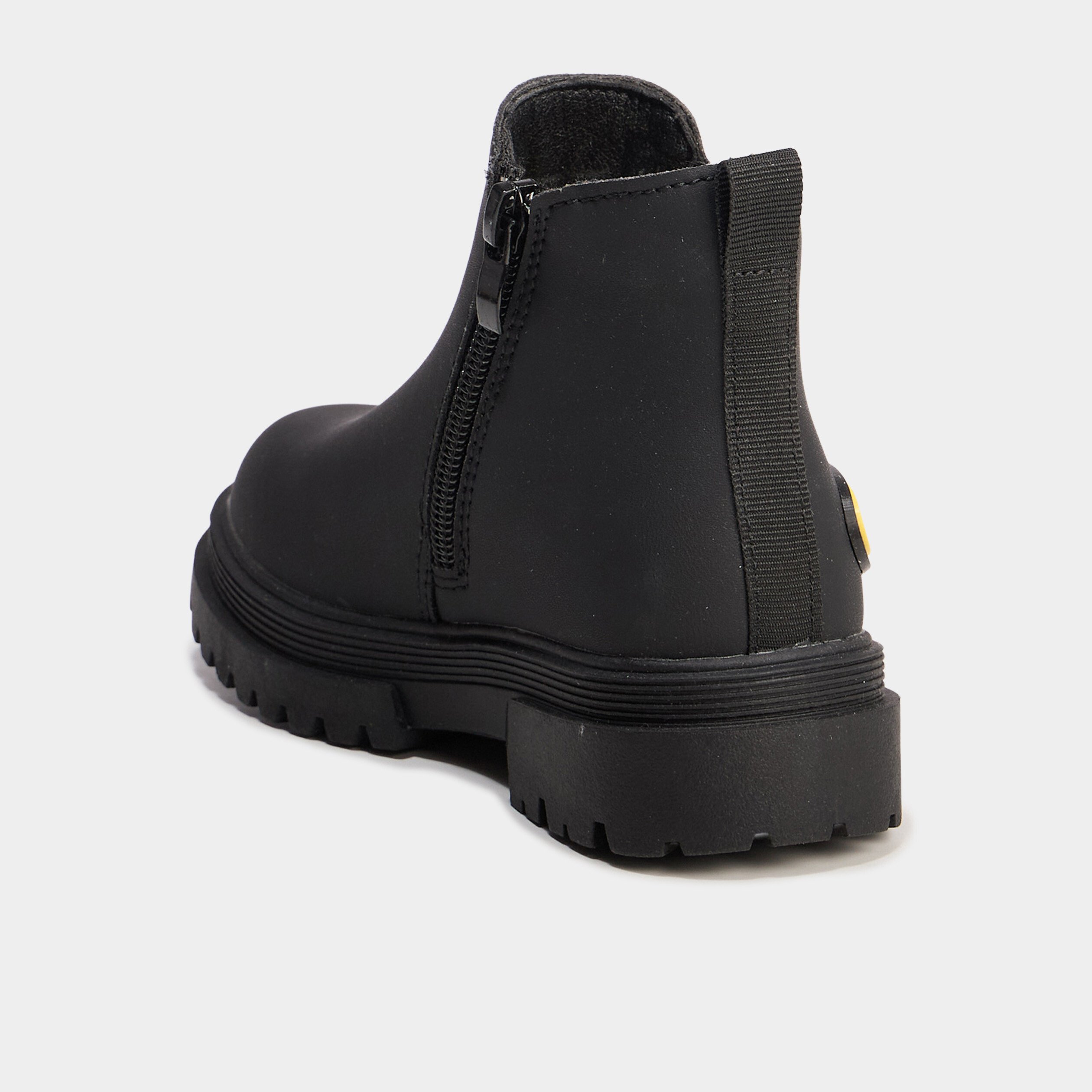 boots crantees batman noir garcon Boots crantées Batman noir garçon