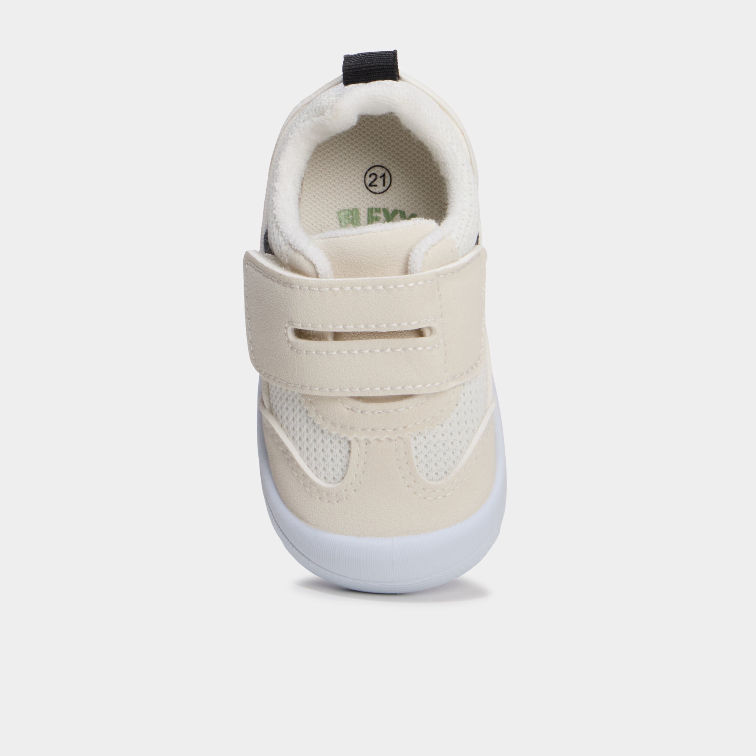 Tennis basses &agrave; semelles flex blanc b&eacute;b&eacute; gar&ccedil;on