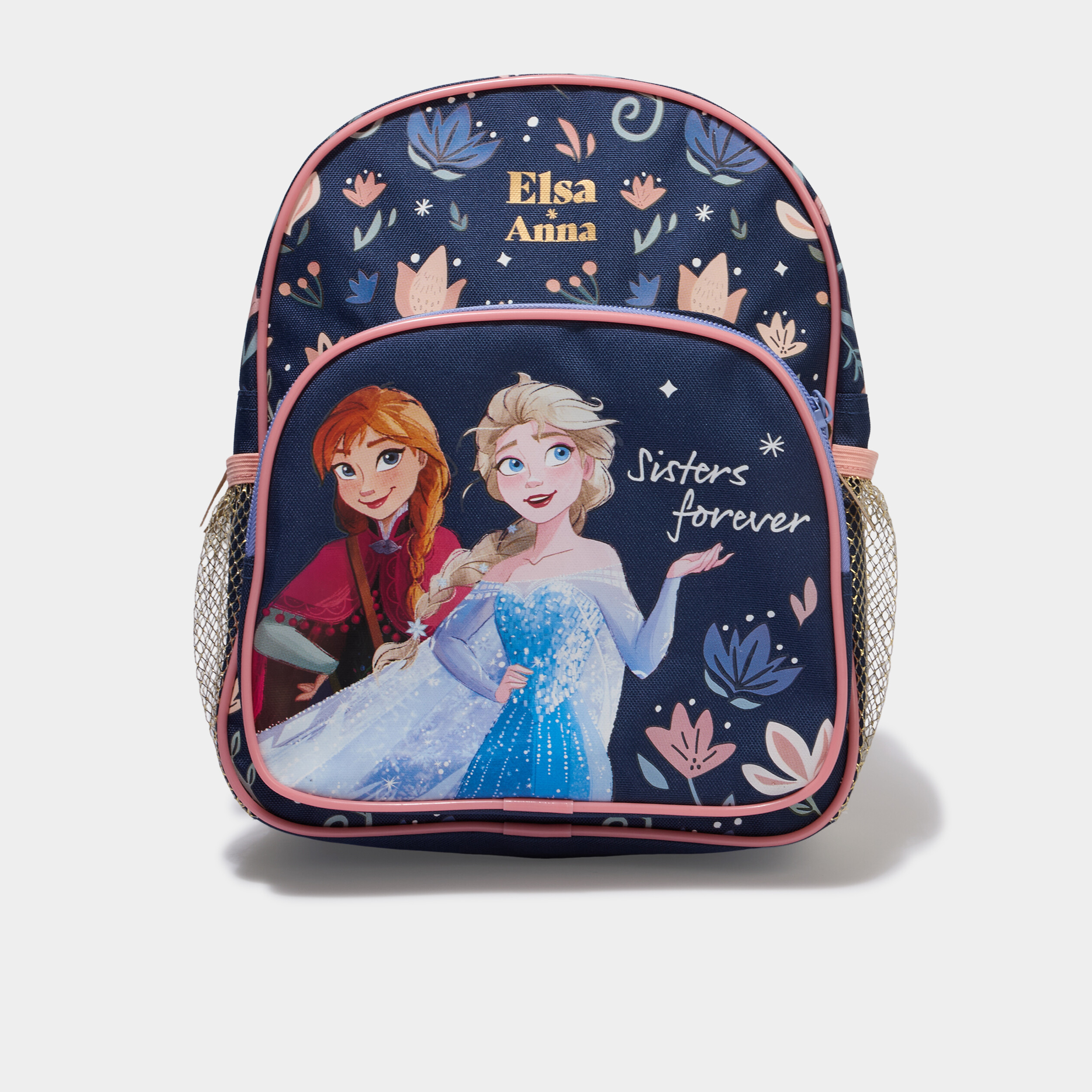 Sac &agrave; dos La Reine des neiges bleu fille