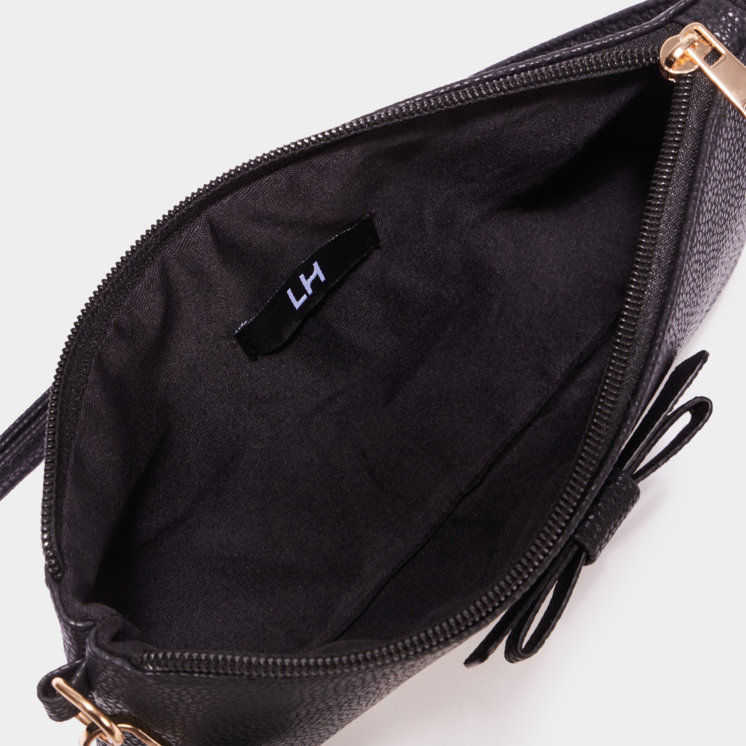 Pochette noire bandouliere outlet