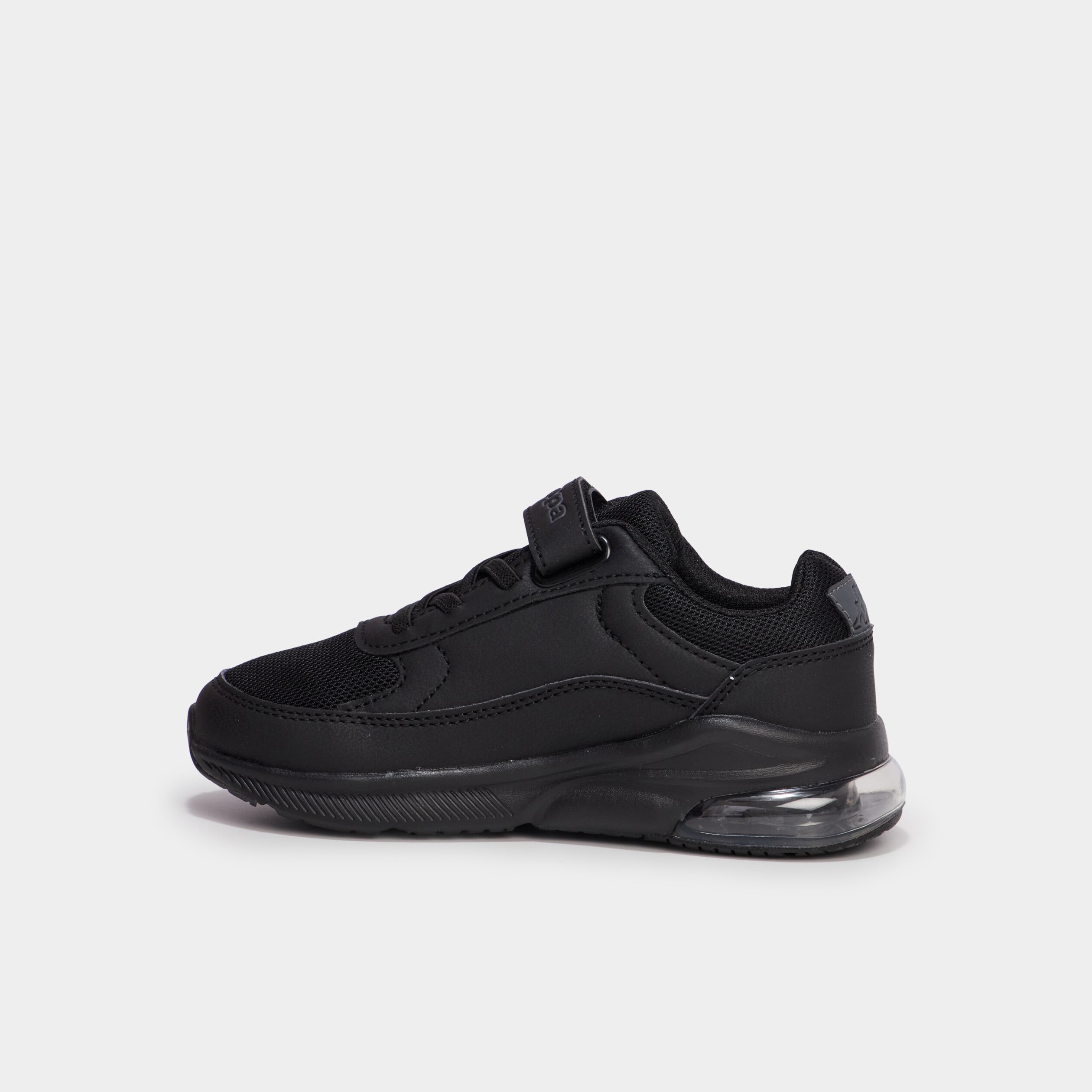 Baskets running &agrave; scratchs Kappa noir gar&ccedil;on