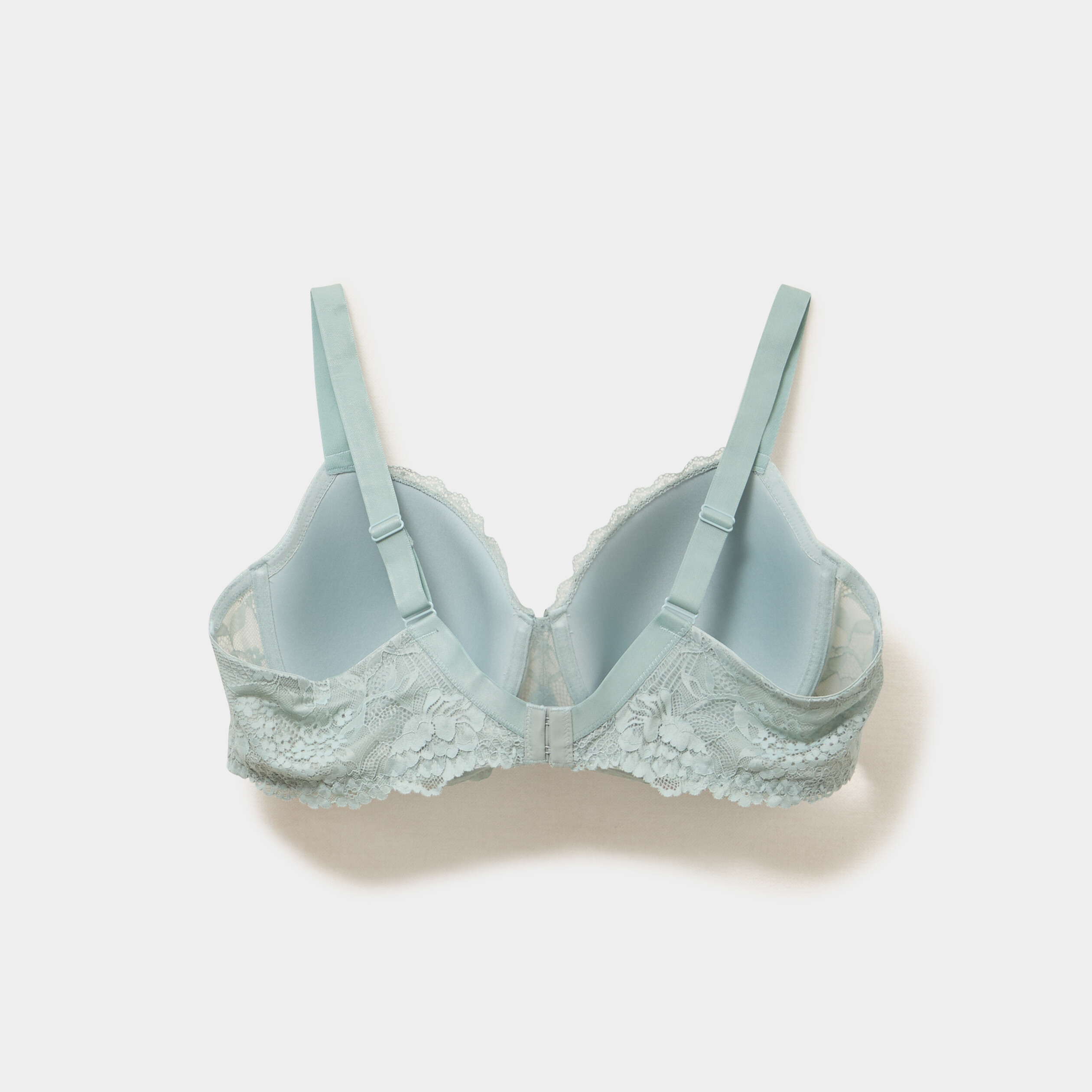 Lot 2 soutiens-gorge padd&eacute;s vert clair femme grande taille