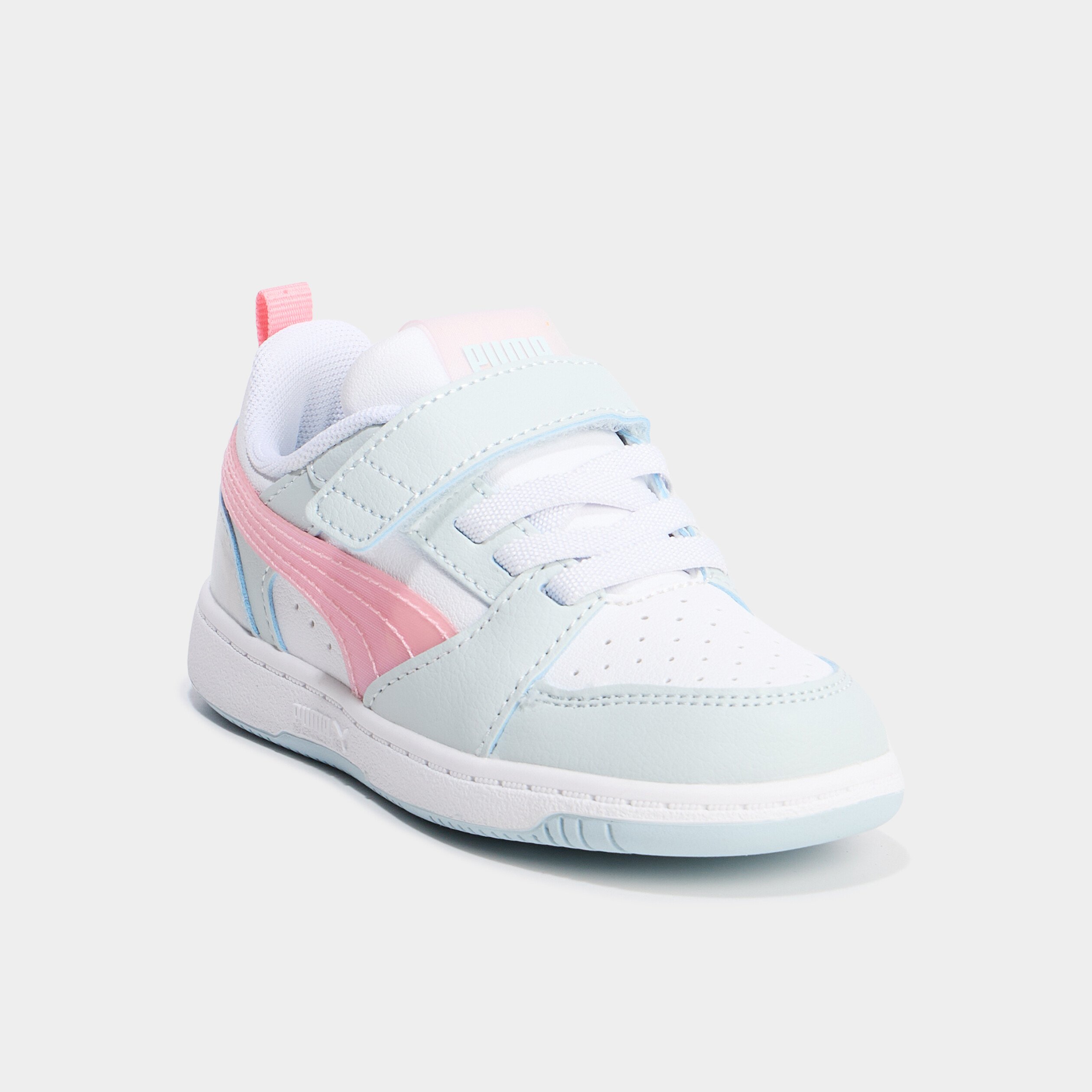tennis basses a scratchs puma vert pastel fille Tennis basses à scratchs Puma vert pastel fille