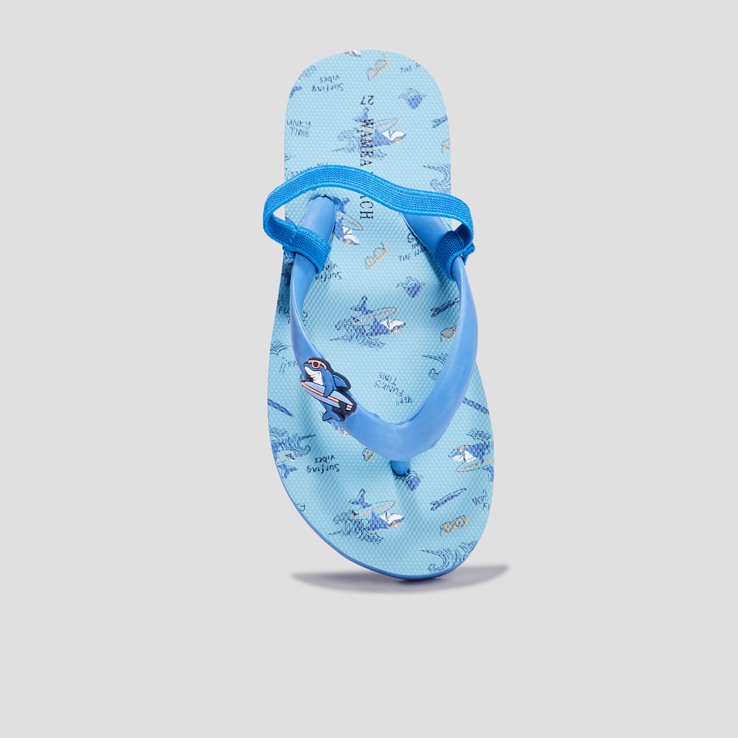 tongs brides elastiquees wamea beach bleu garcon Tongs brides élastiquées Wamea Beach bleu garçon