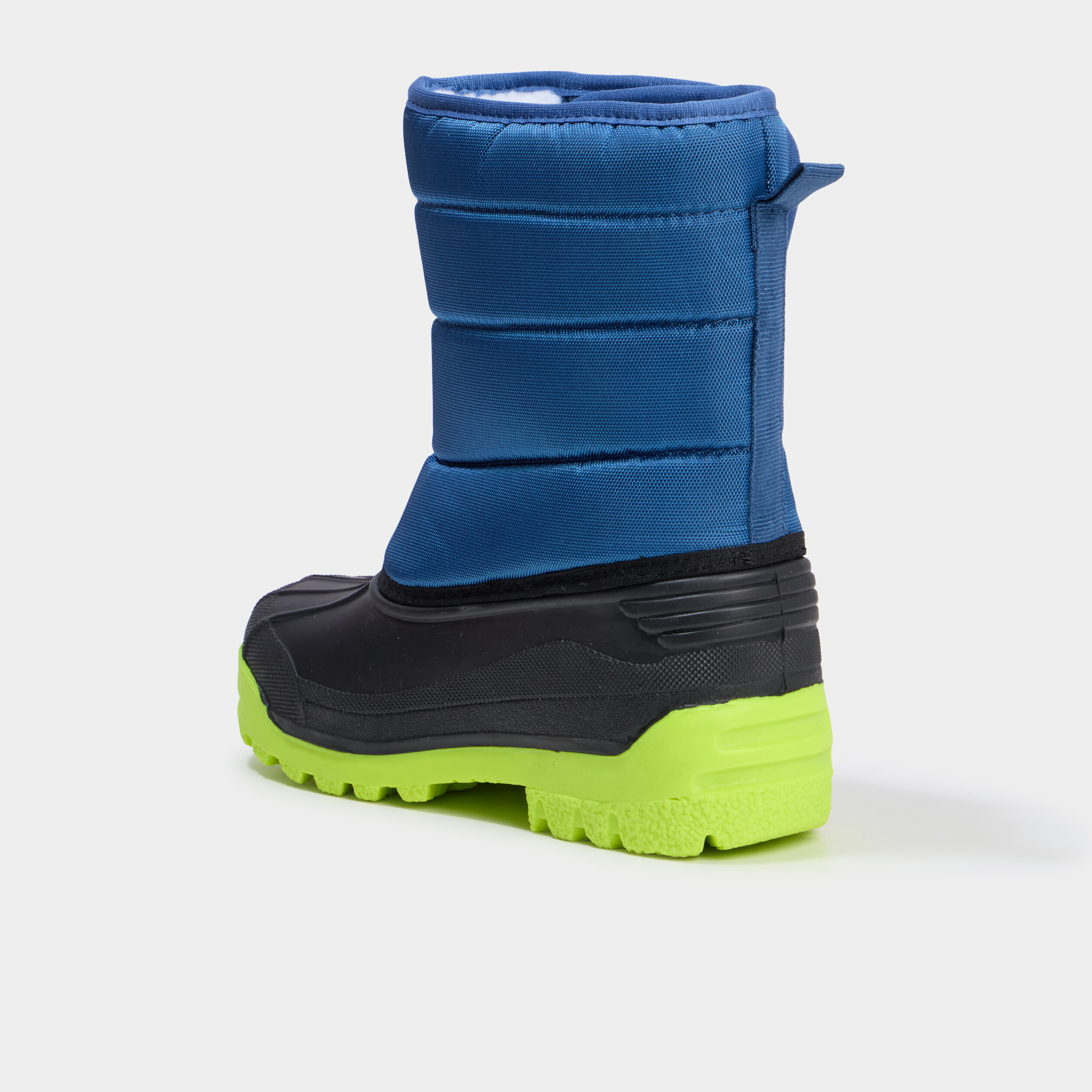 Bottes de neige fourr&eacute;es bleu marine gar&ccedil;on