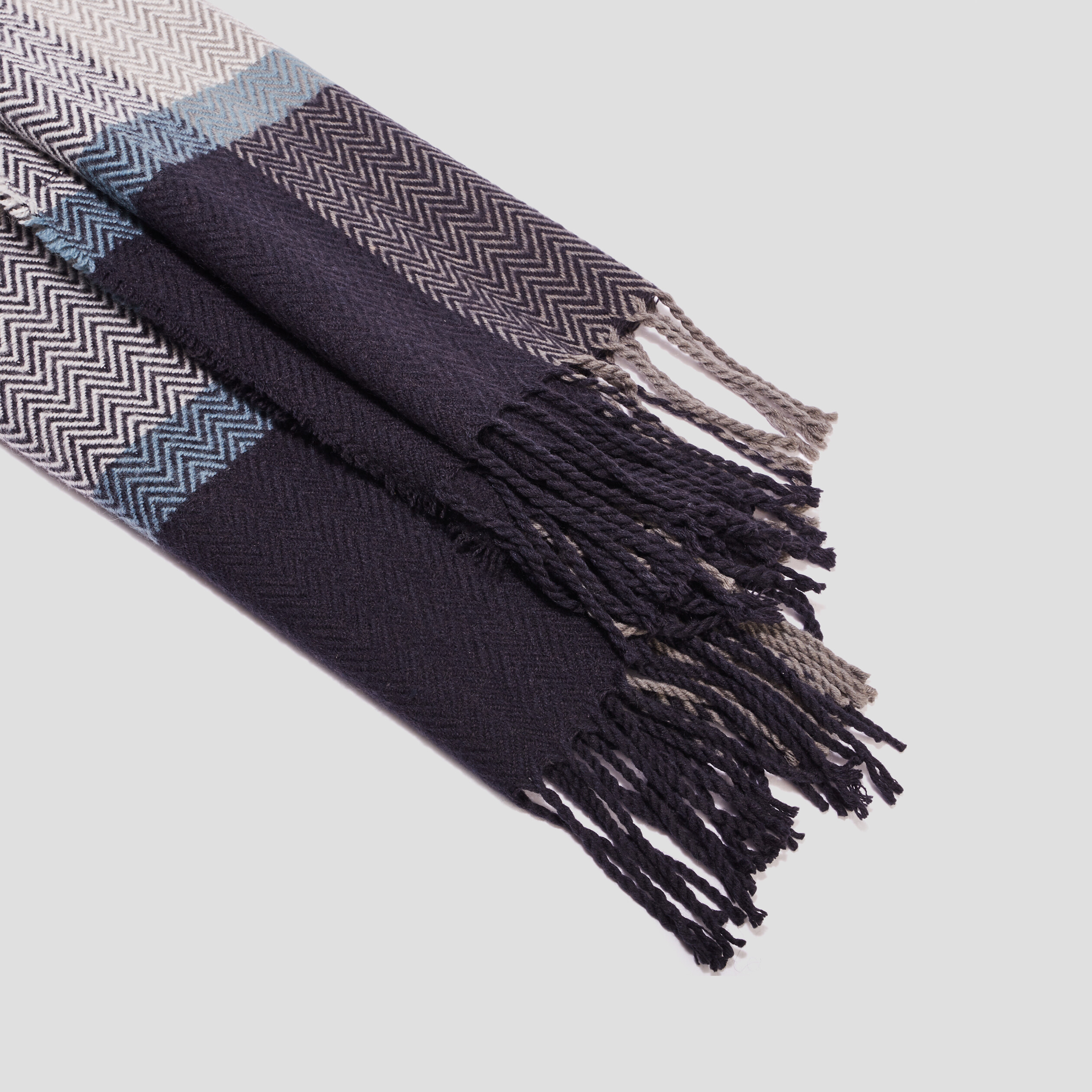 Écharpe multicolore homme