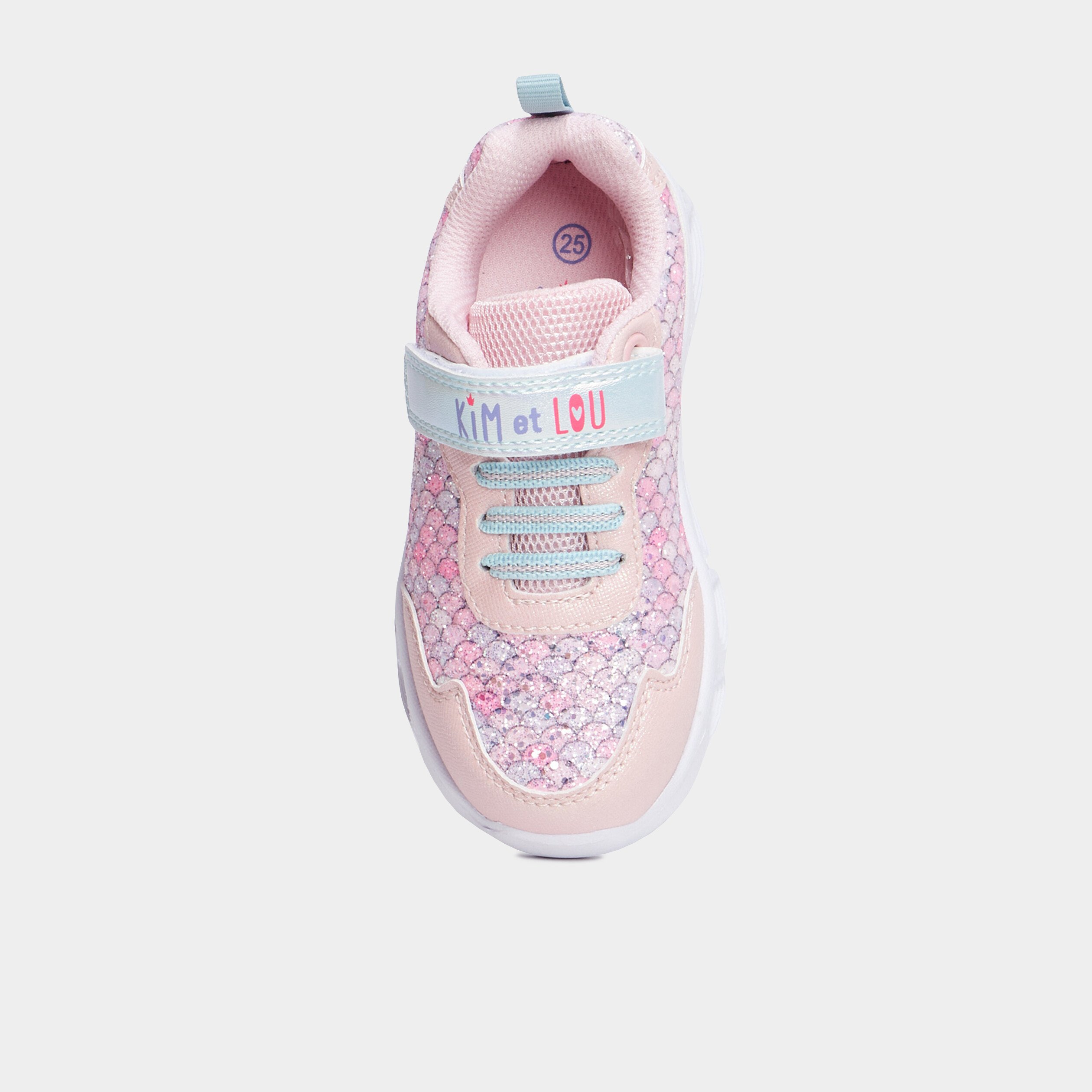 baskets running lumineuses rose fille Baskets running lumineuses rose fille