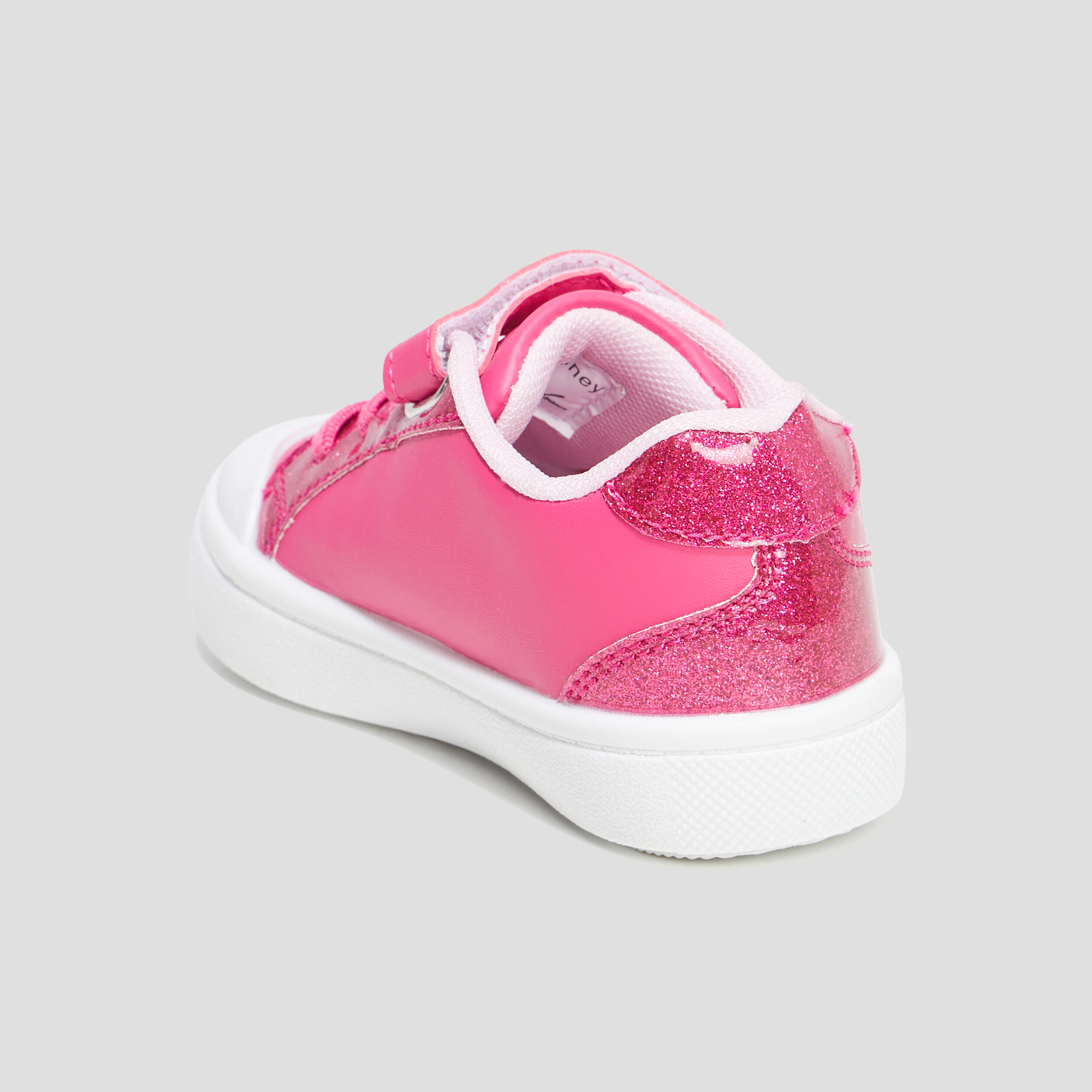 Tennis basses scratchs Minnie rose fushia fille La Halle