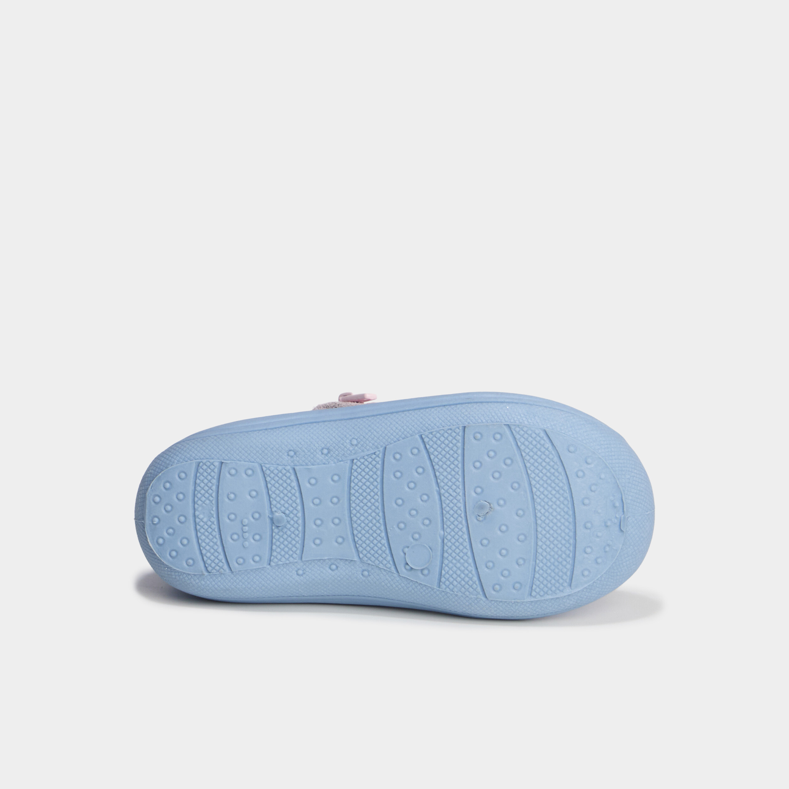 Chaussons bottillons zipp&eacute;s Stitch bleu b&eacute;b&eacute; fille