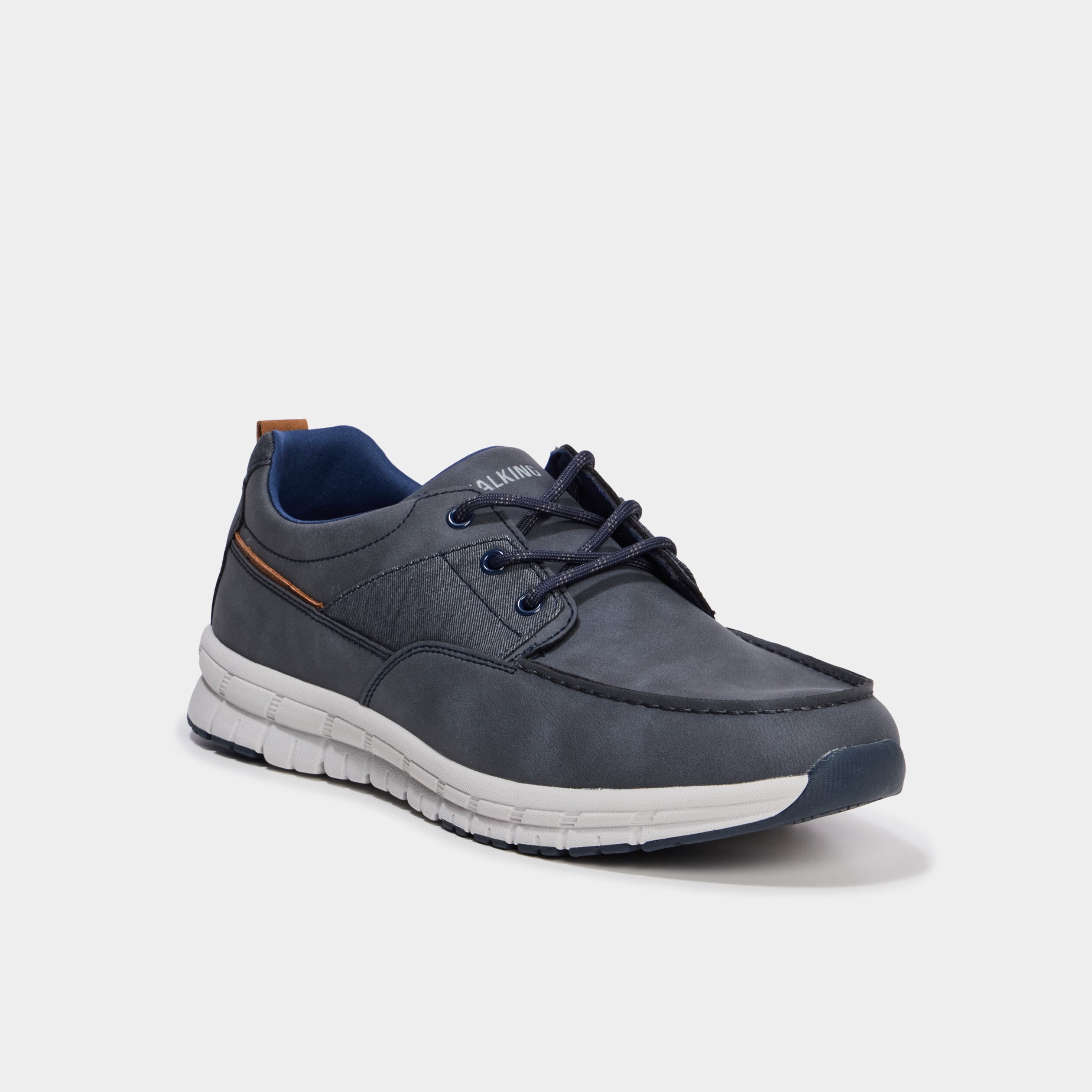 Chaussures &agrave; lacets bateau bleu homme