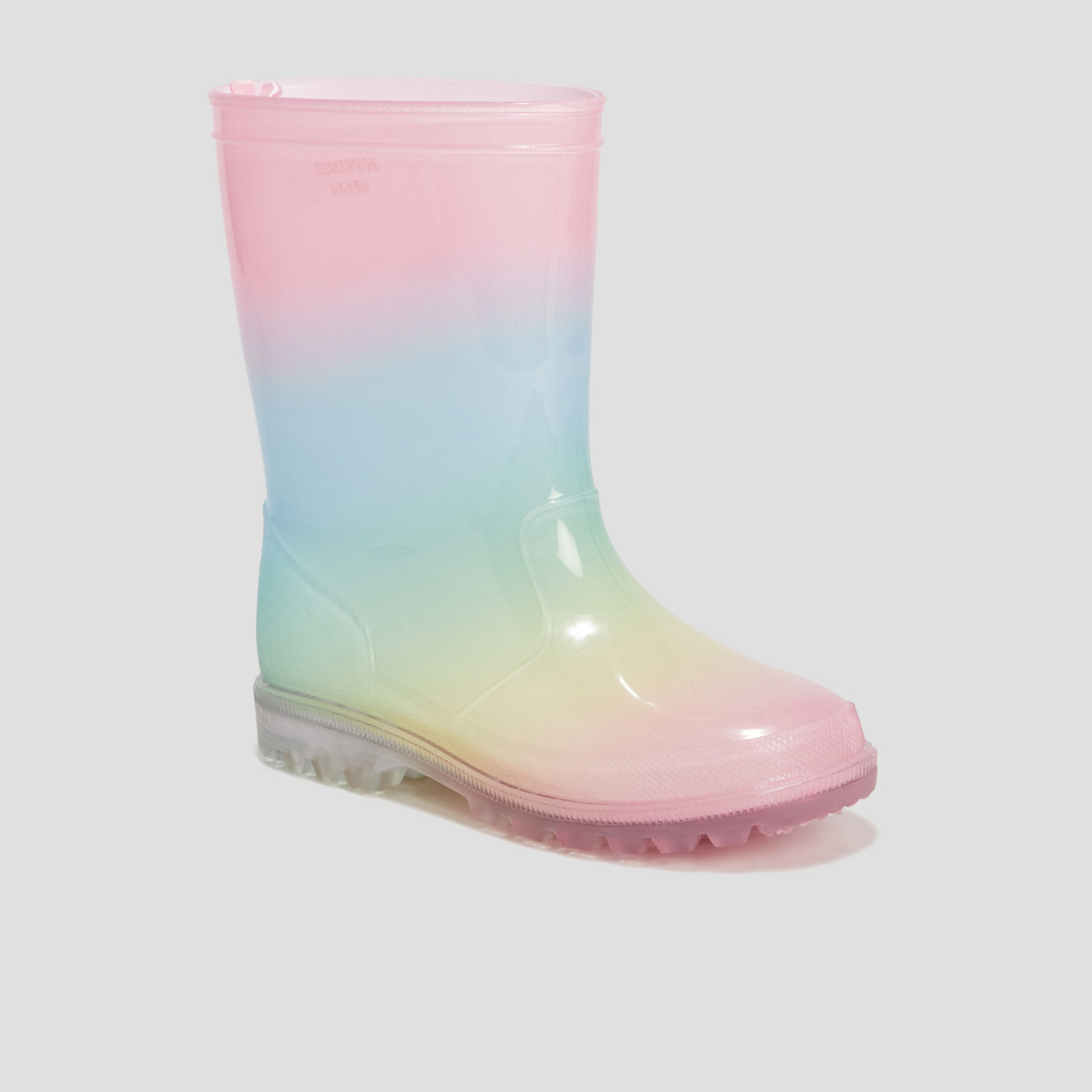bottes de pluie multicolore fille Bottes de pluie multicolore fille