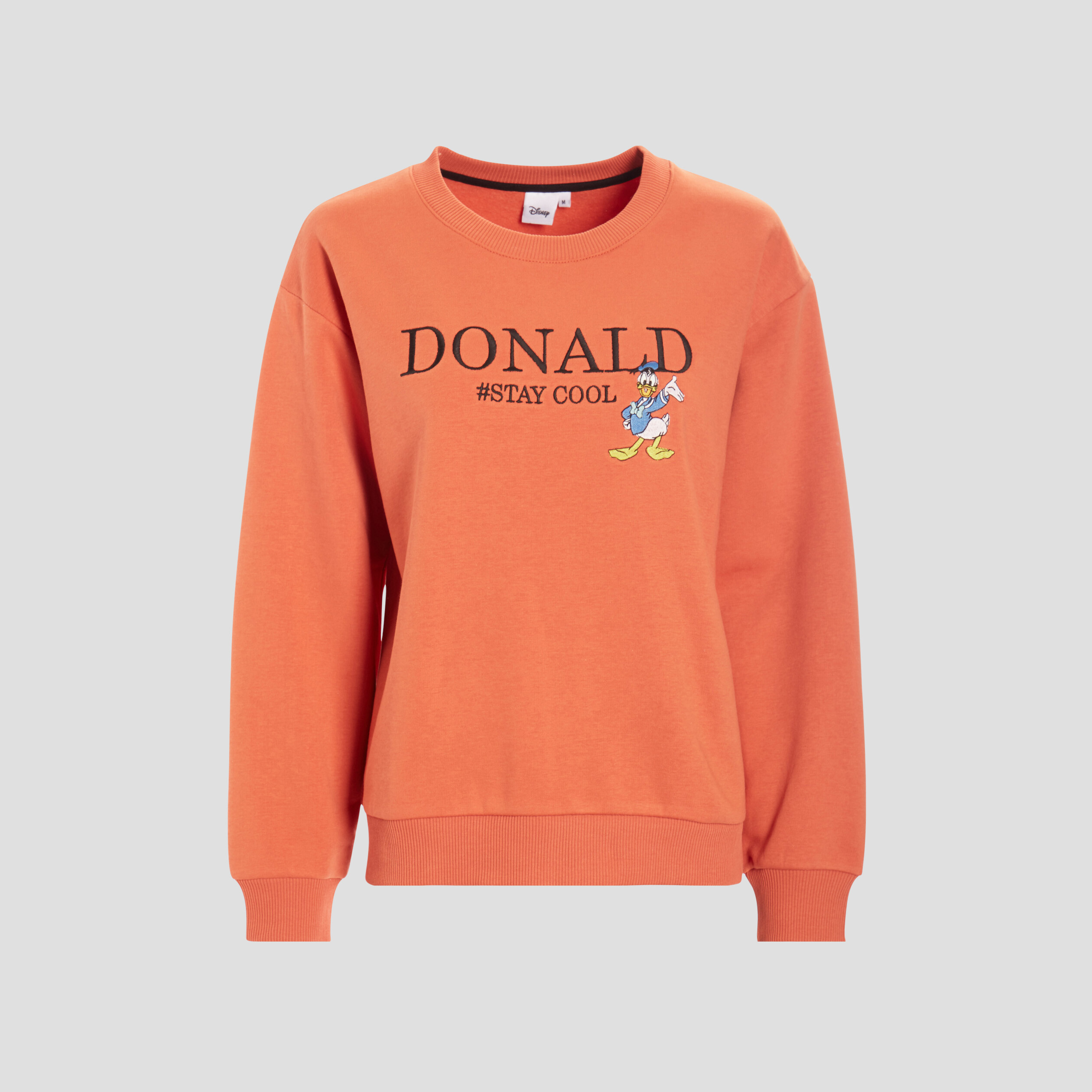 sweat donald orange femme Sweat Donald orange femme