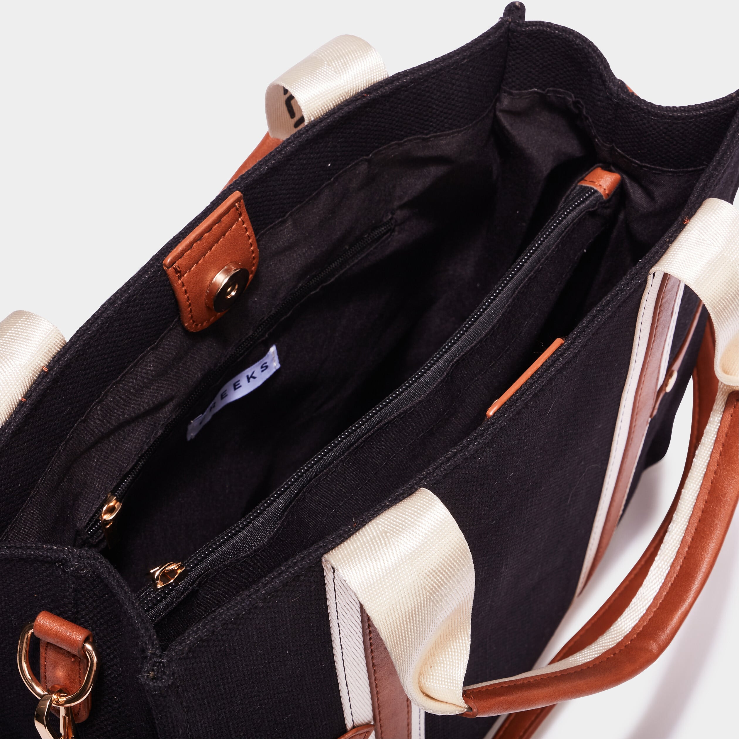 Sac &agrave; main avec bandouli&egrave;re noir femme