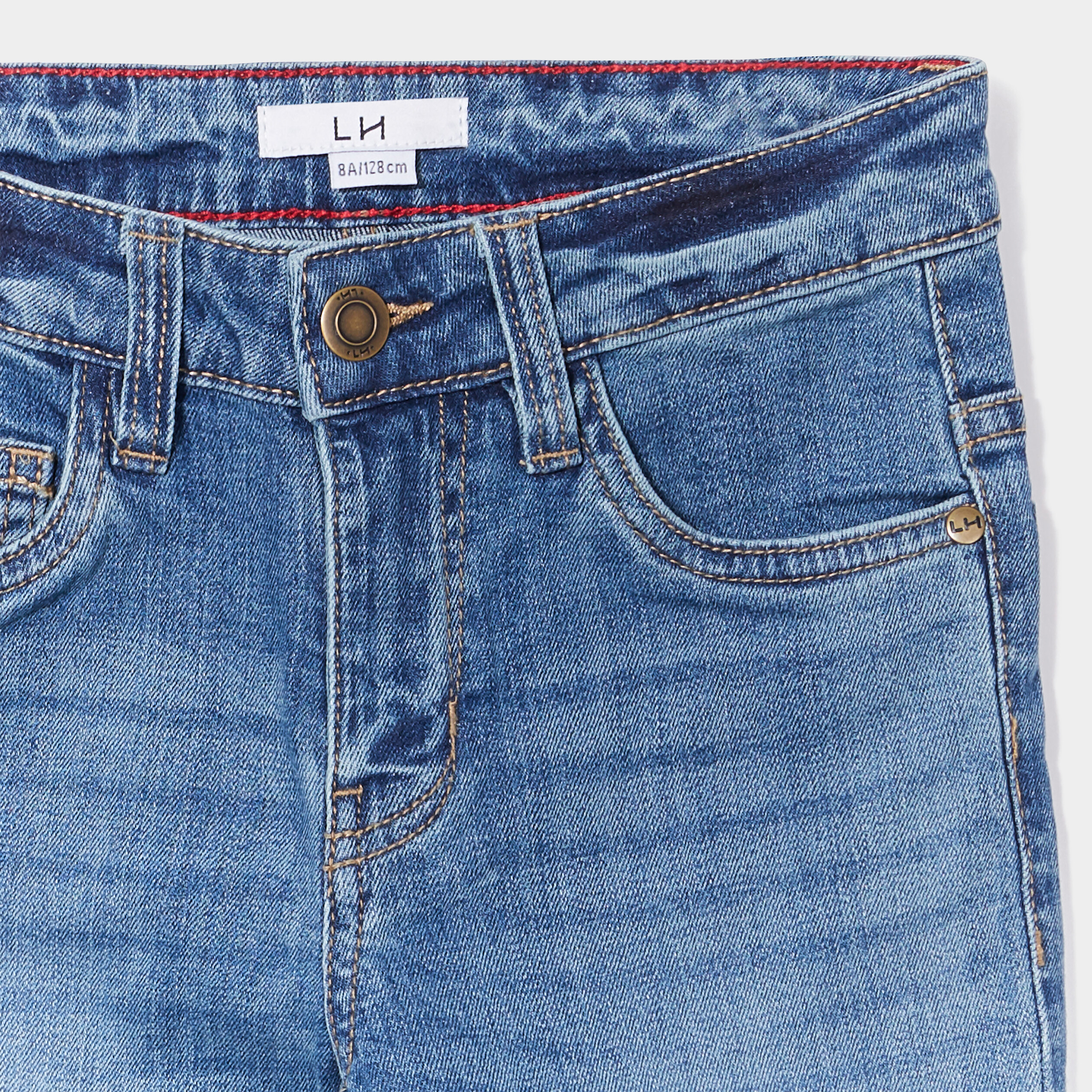 Jean Garçon Tom Tailor Tim Skinny Fit – Taille Mi-Haute, Élastique Réglable – Coton Confort 99% – Idéal Quotidien