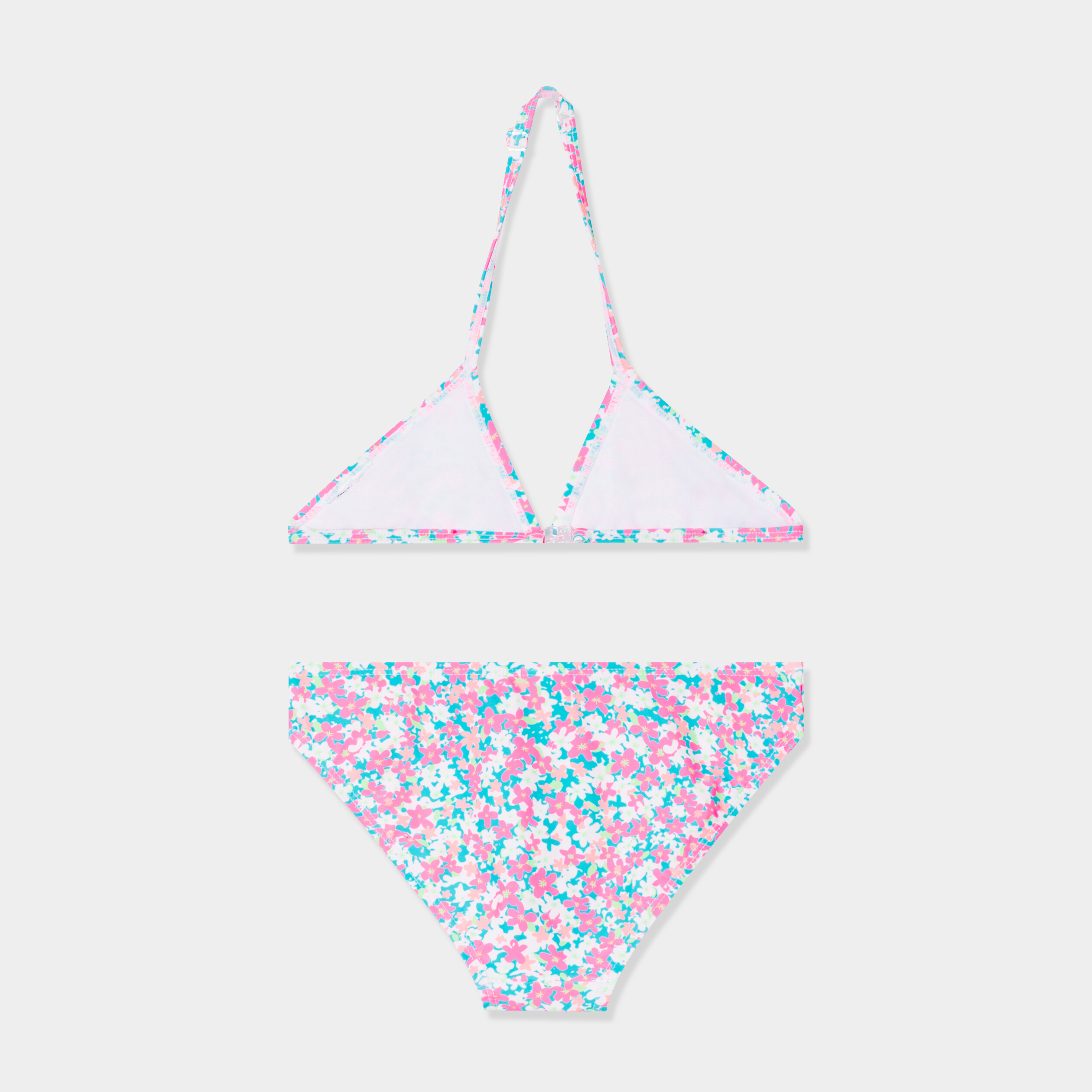 maillot de bain 2 pieces a bretelles ecru fille Maillot de bain 2 pièces à bretelles ecru fille