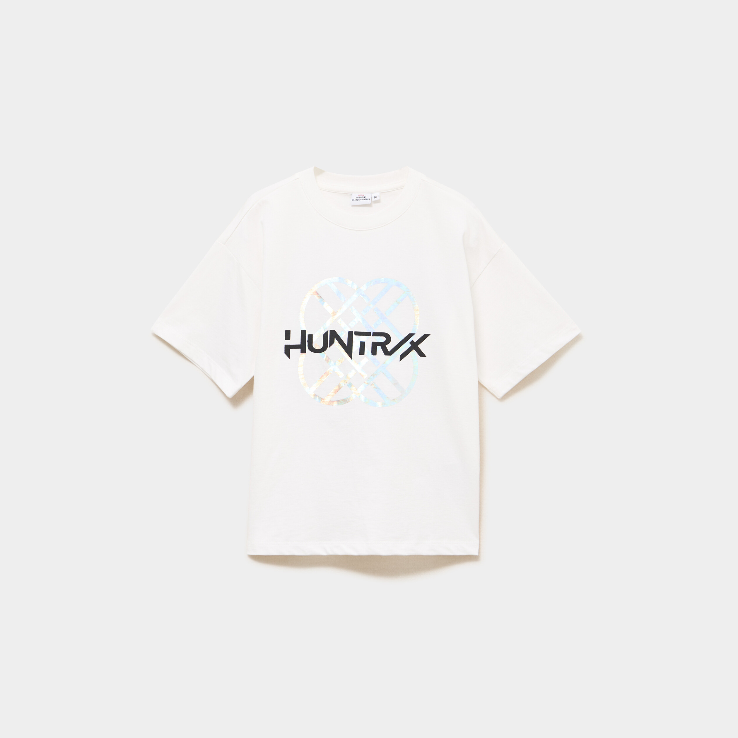 T-shirt K-Pop Demon Hunters coton ivoire fille