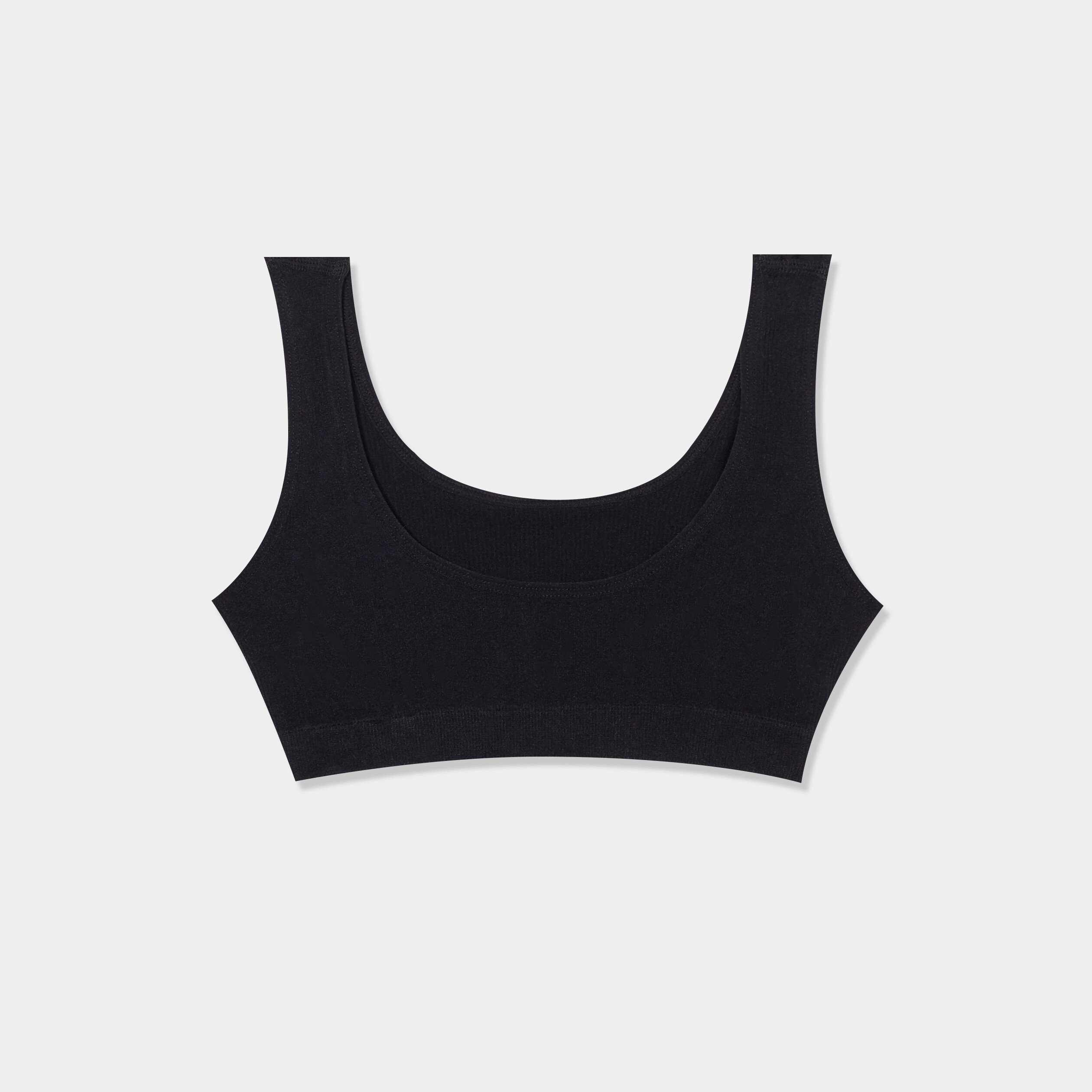 lot 2 brassieres bretelles larges noir fille Lot 2 brassières bretelles larges noir fille
