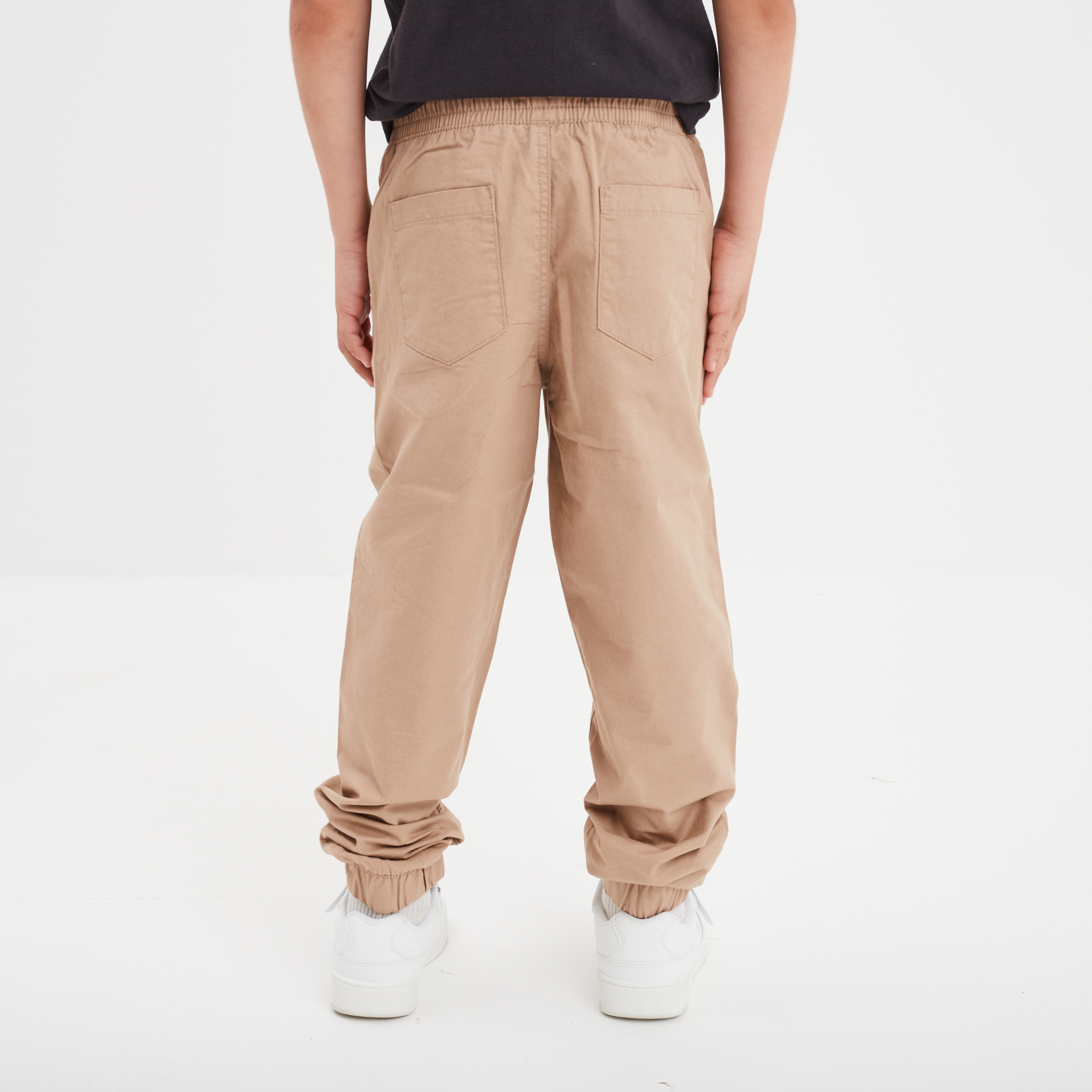pantalon jogger regular coton sable garcon Pantalon jogger regular coton sable garçon