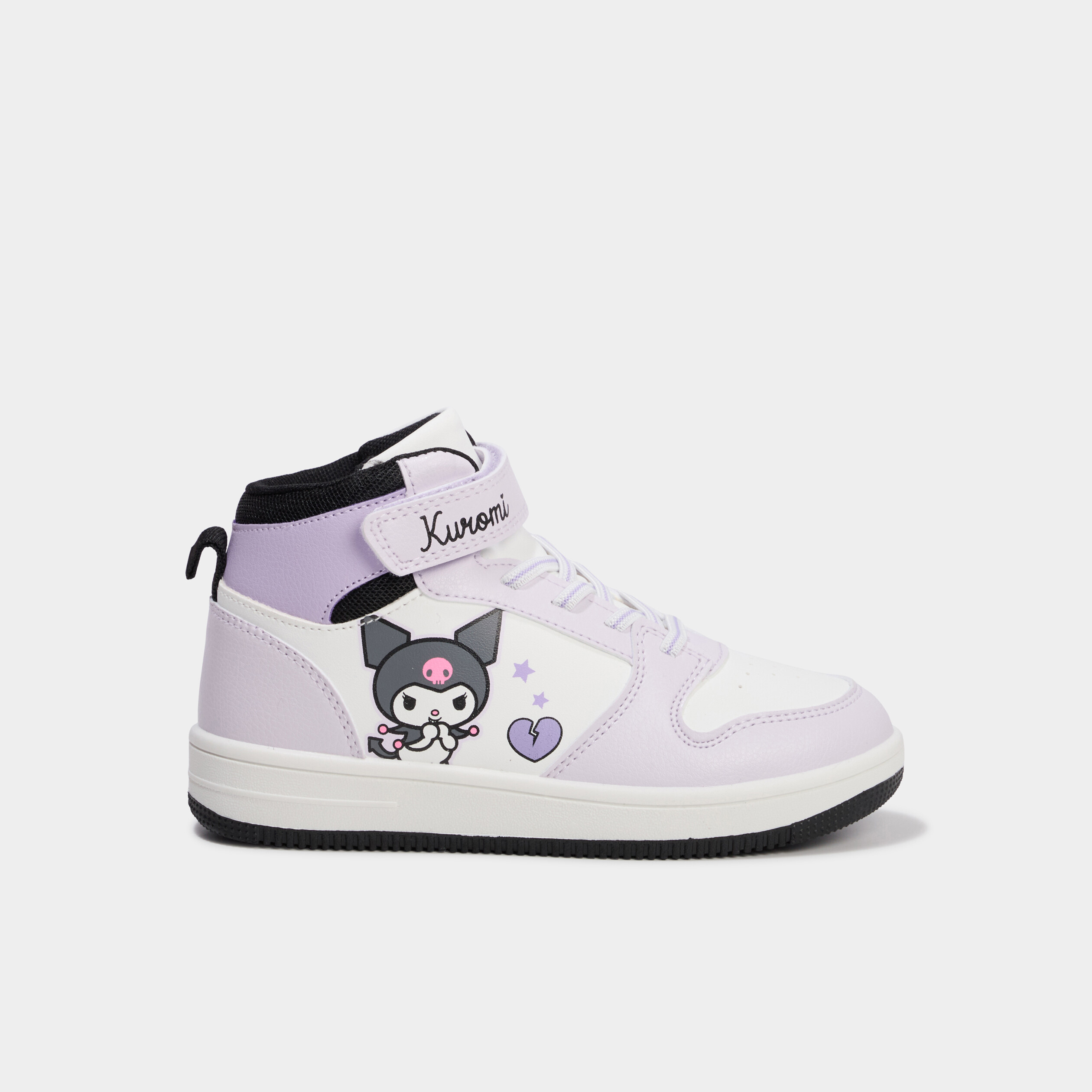 Baskets montantes Hello Kitty Kuromi violet fille