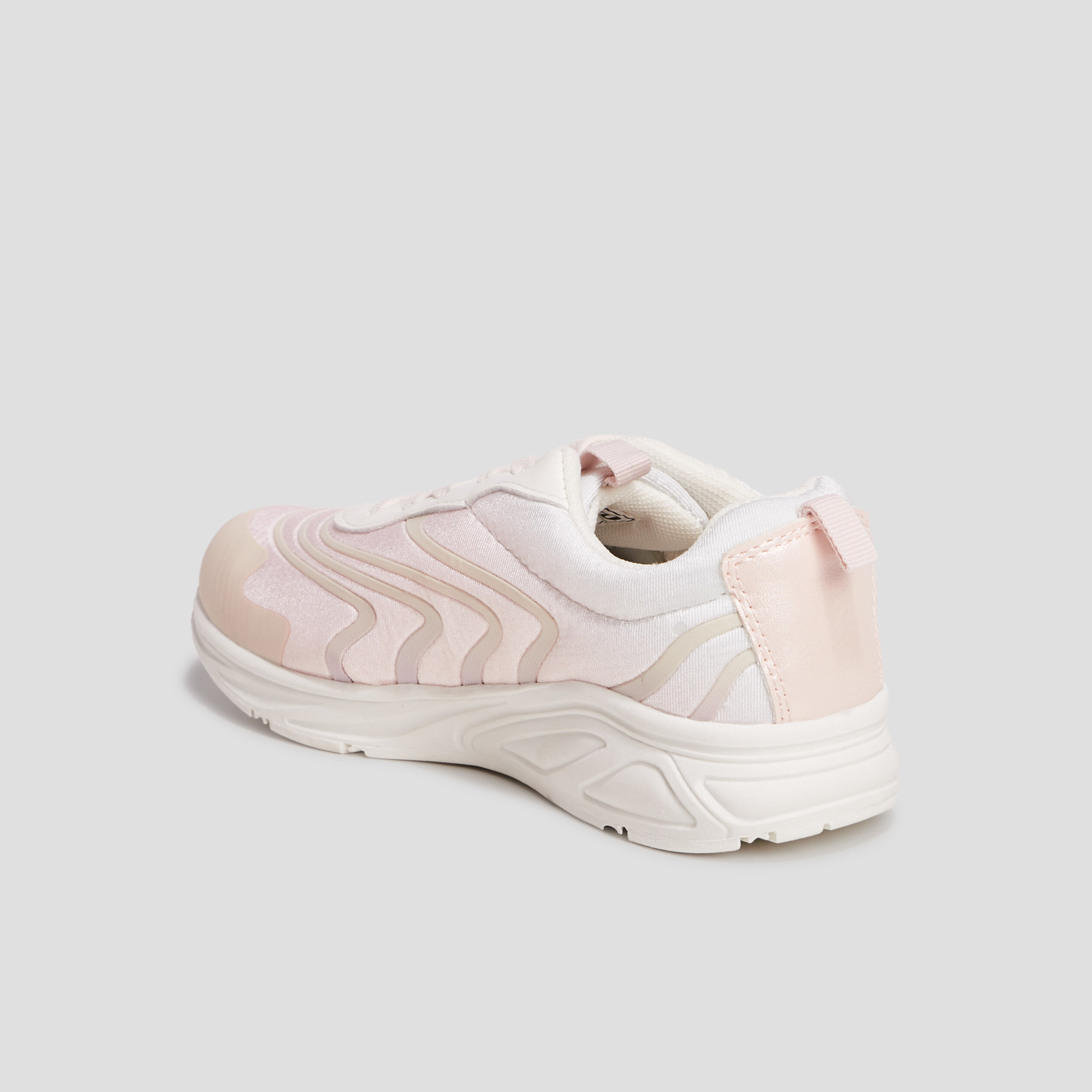 runnings a lacets rose pastel fille Runnings à lacets rose pastel fille