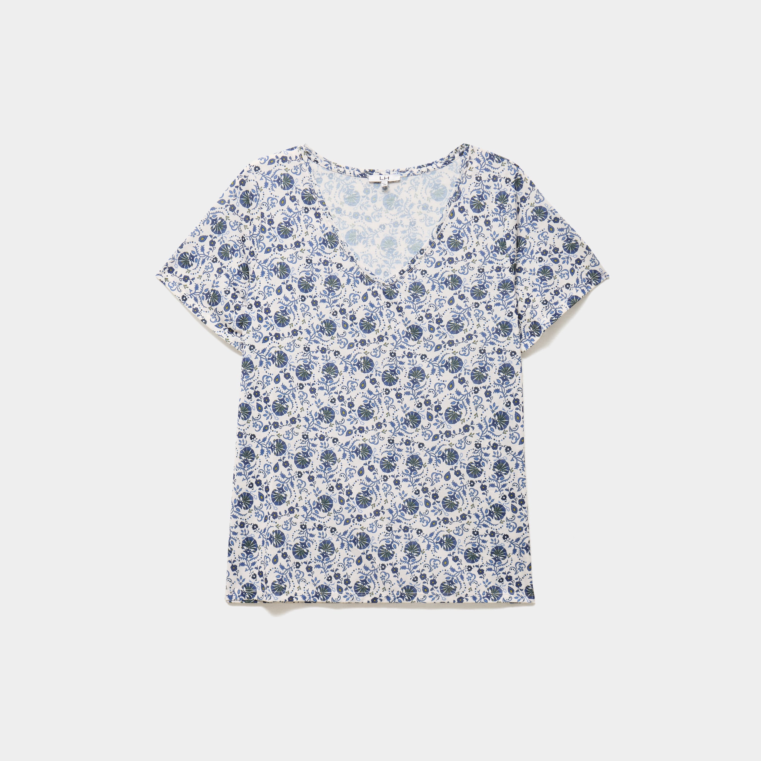 T-shirt manches courtes ecru femme grande taille
