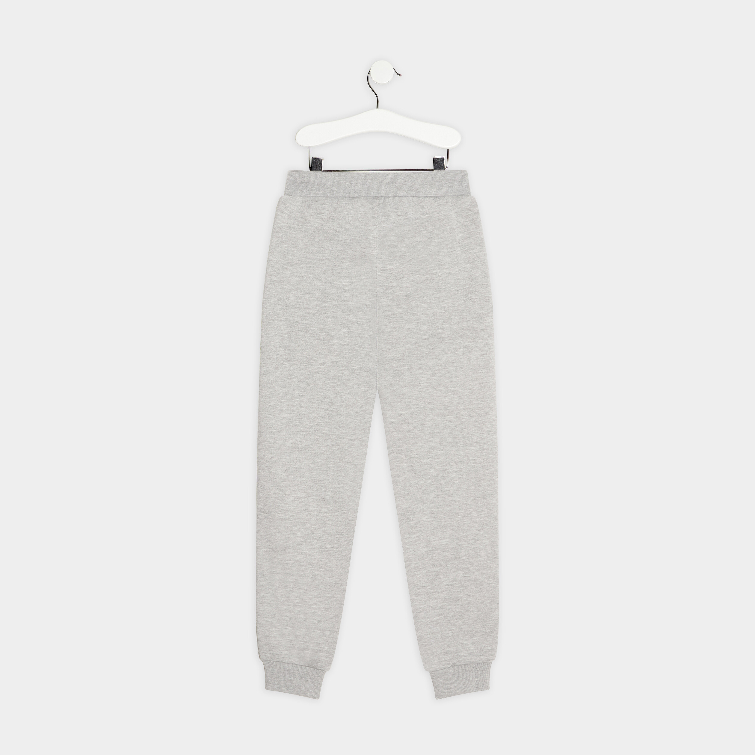 pantalon jogging droit creeks gris garcon Pantalon jogging droit Creeks gris garçon