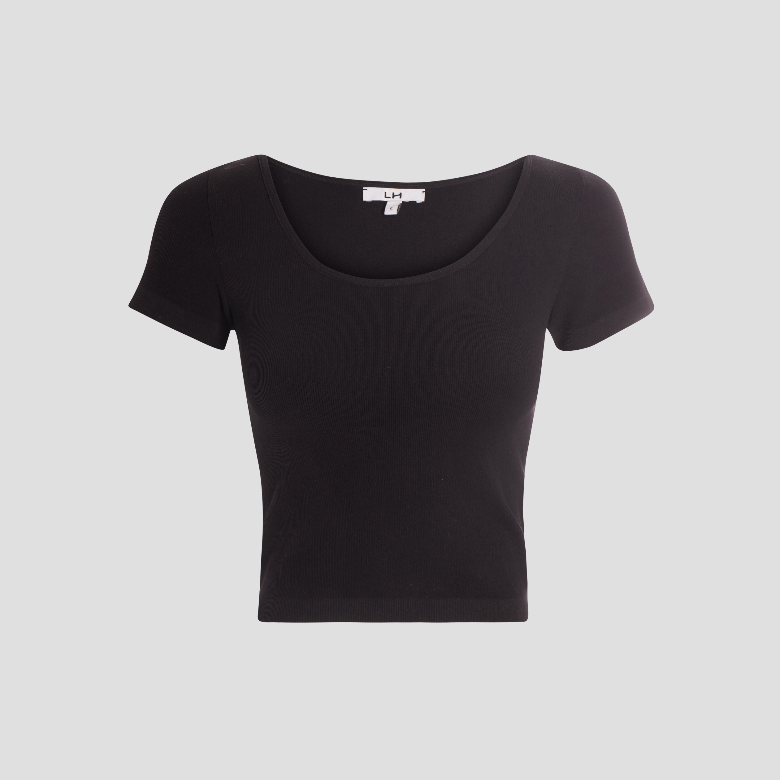 t shirt manches courtes noir femme T-shirt manches courtes noir femme