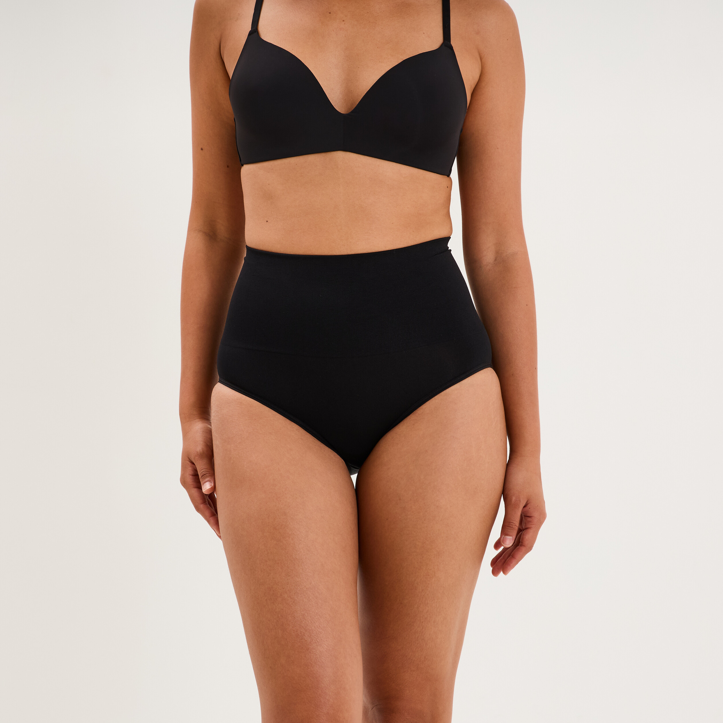 Culotte gainante sans couture noir femme
