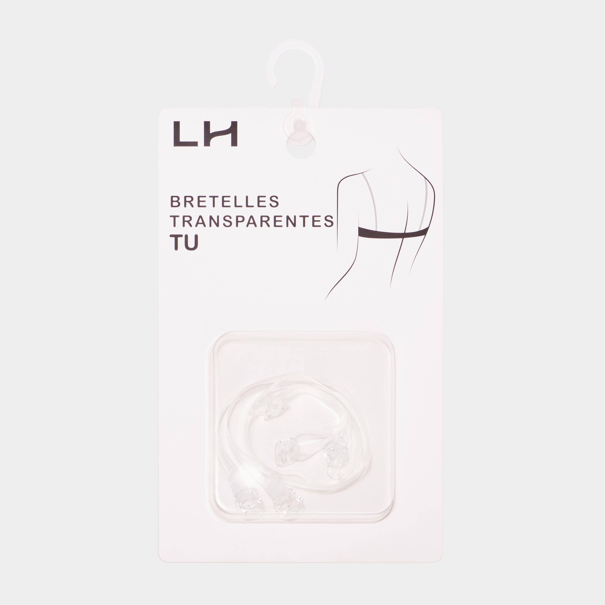 bretelles transparentes soutien gorge blanc femme Bretelles transparentes soutien-gorge blanc femme