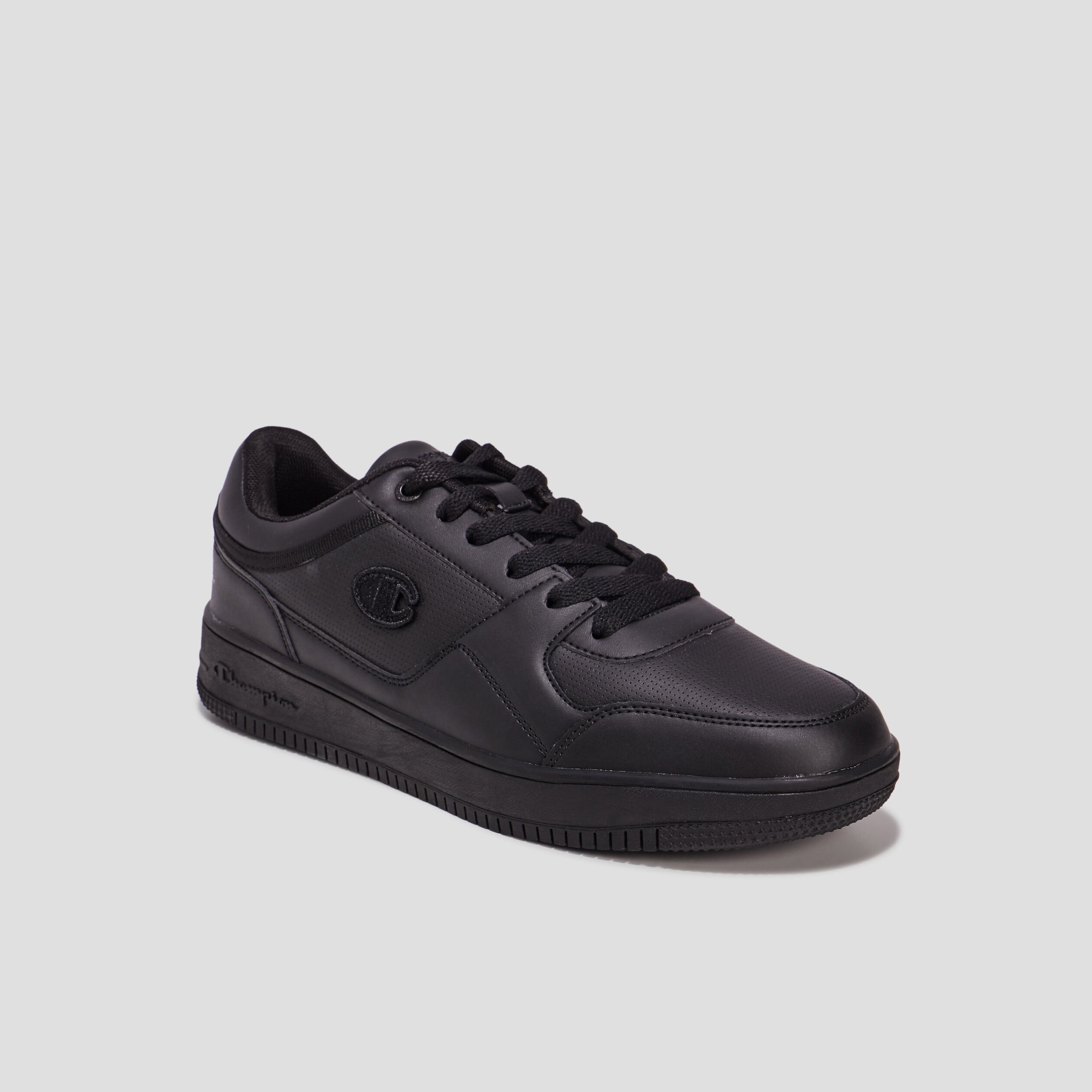 Tennis &agrave; lacets RD18 LOW Champion noir homme
