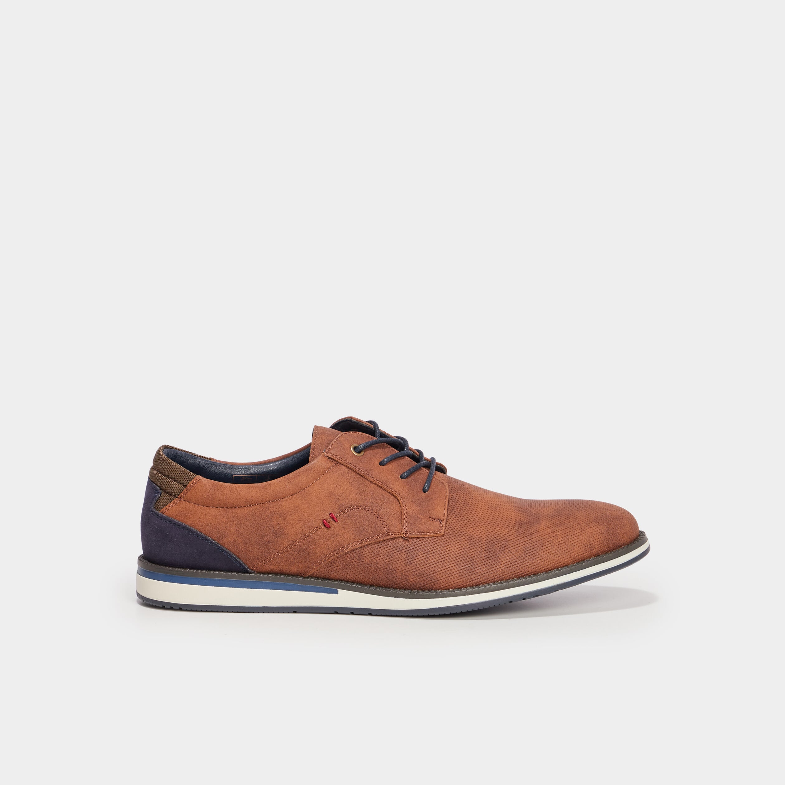 Derbies &agrave; lacets marron homme