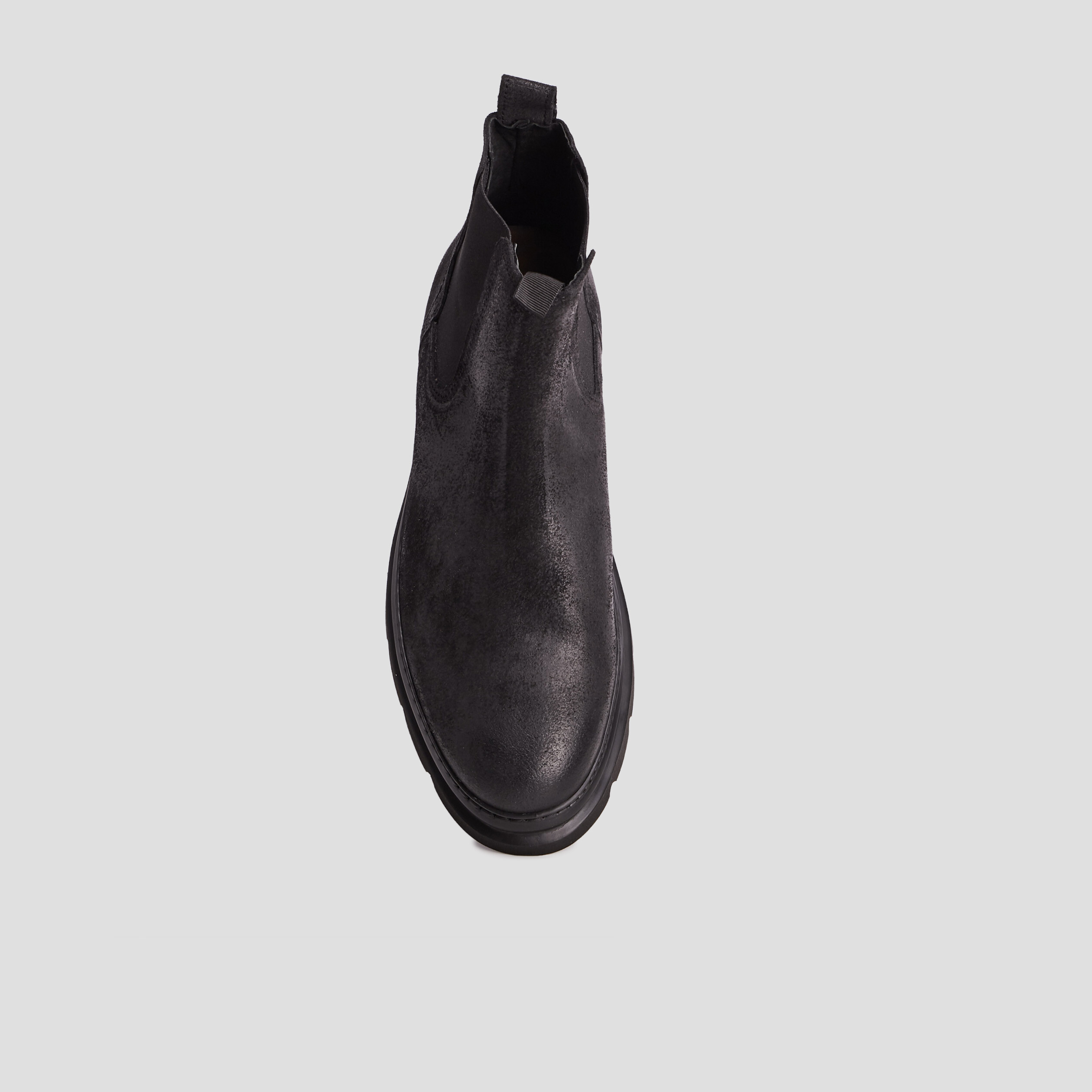 bottines chelsea en cuir noir homme Bottines chelsea en cuir noir homme