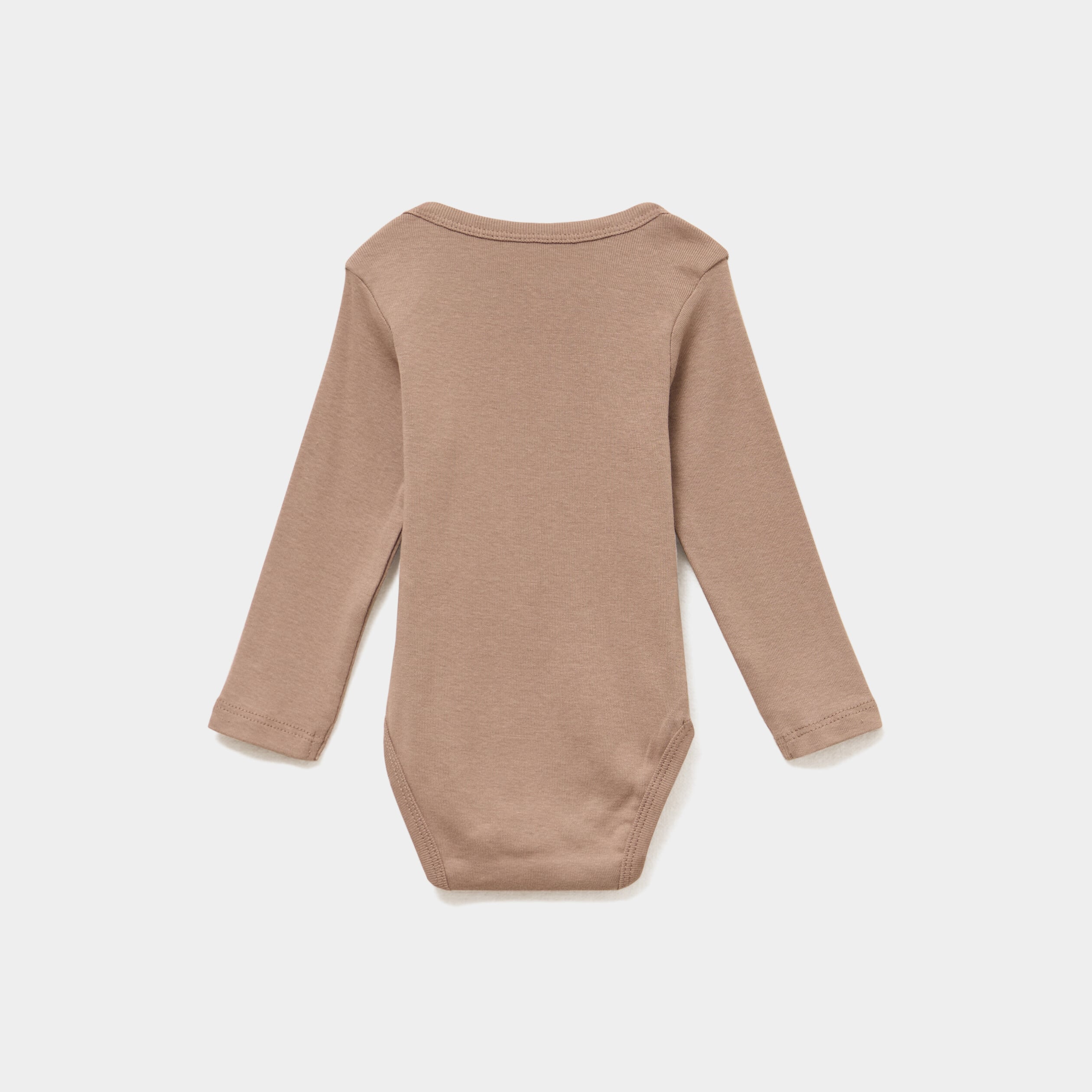 Lot 3 bodies US coton manches longues marron b&eacute;b&eacute;