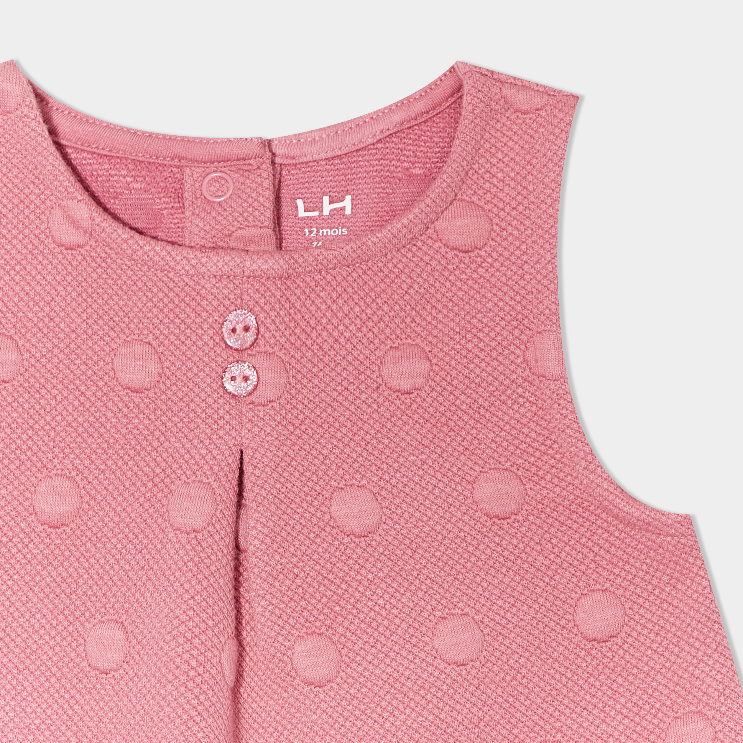 Robe chasuble rose new arrivals