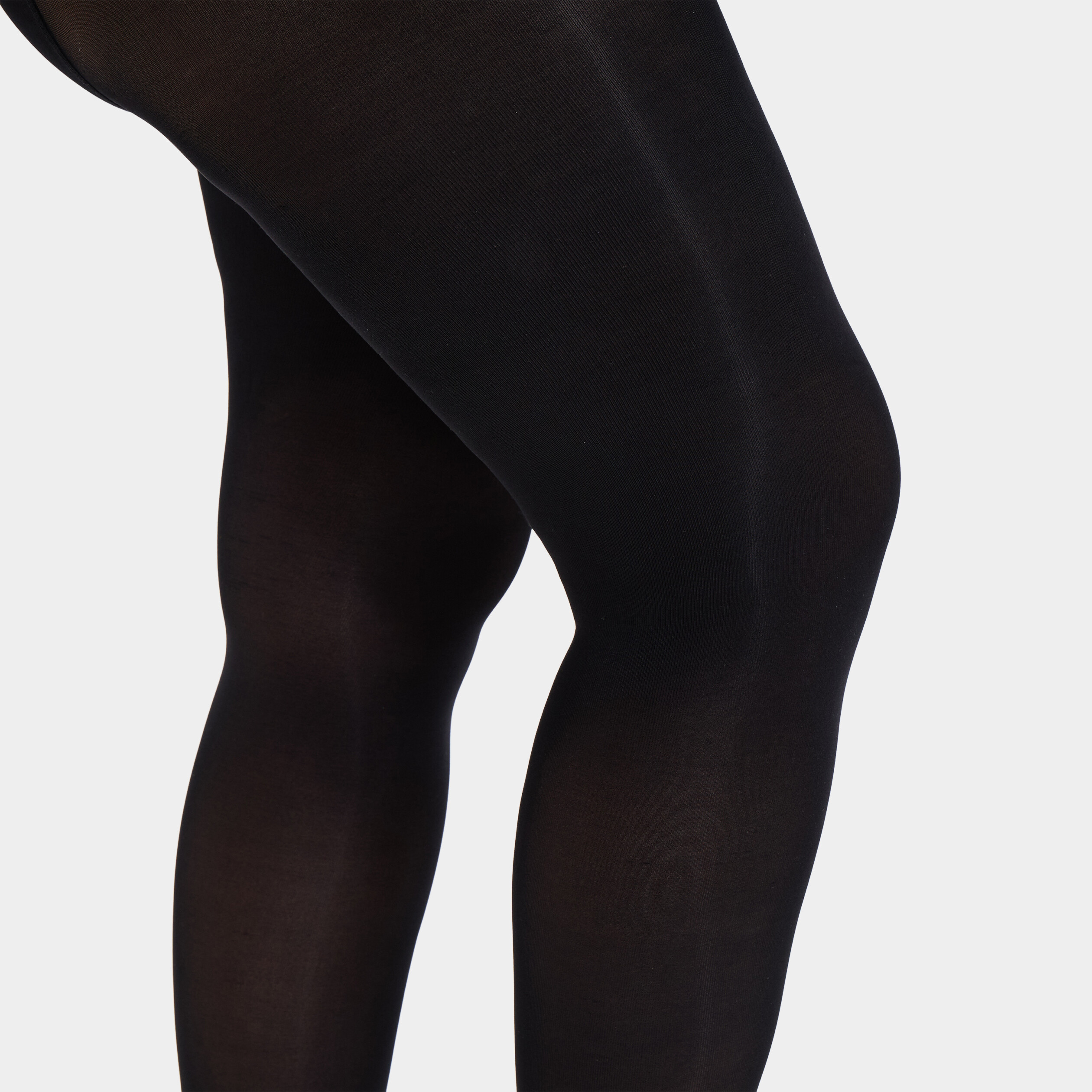 Collants 80D noir femme grande taille