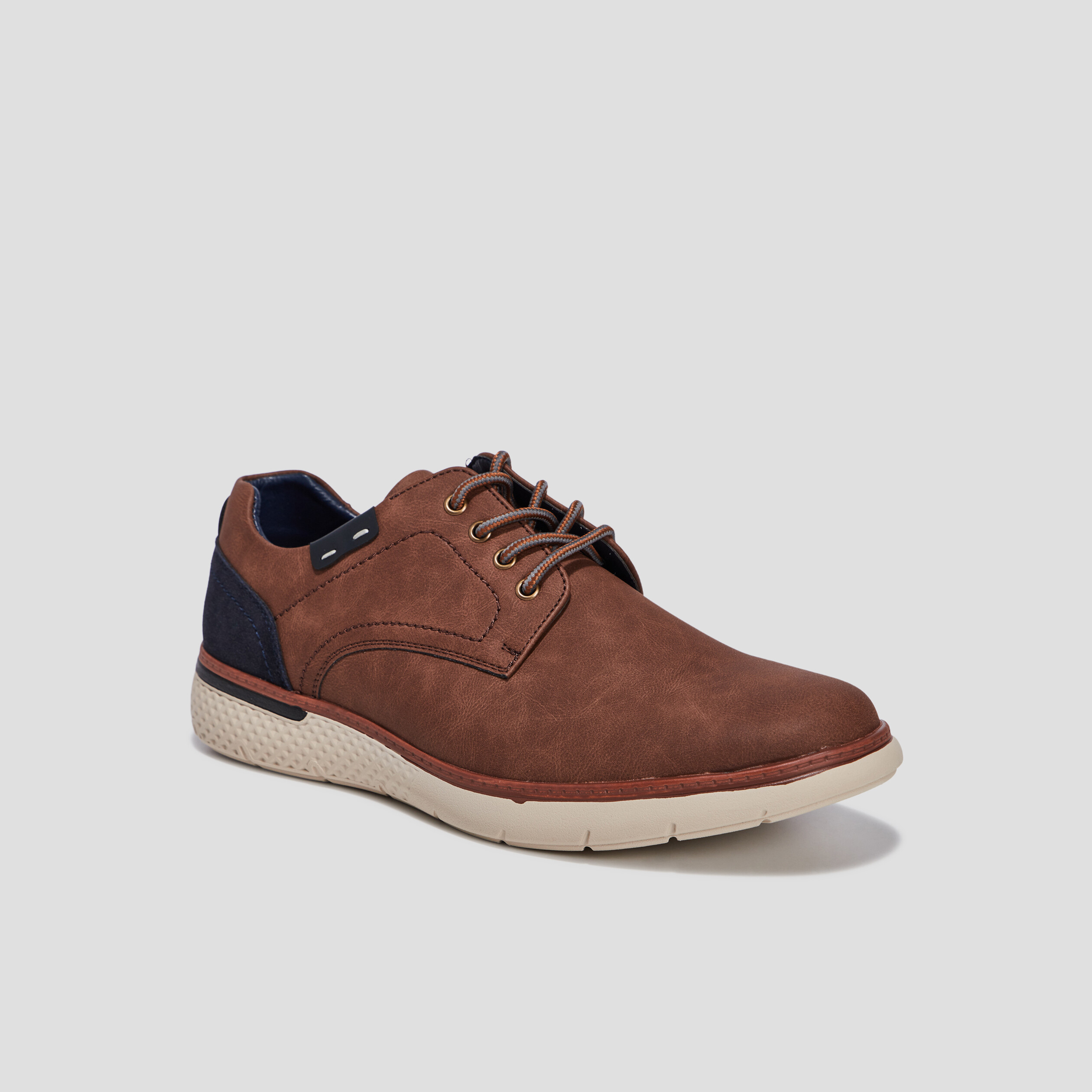 derbies a lacets marron homme Derbies à lacets marron homme