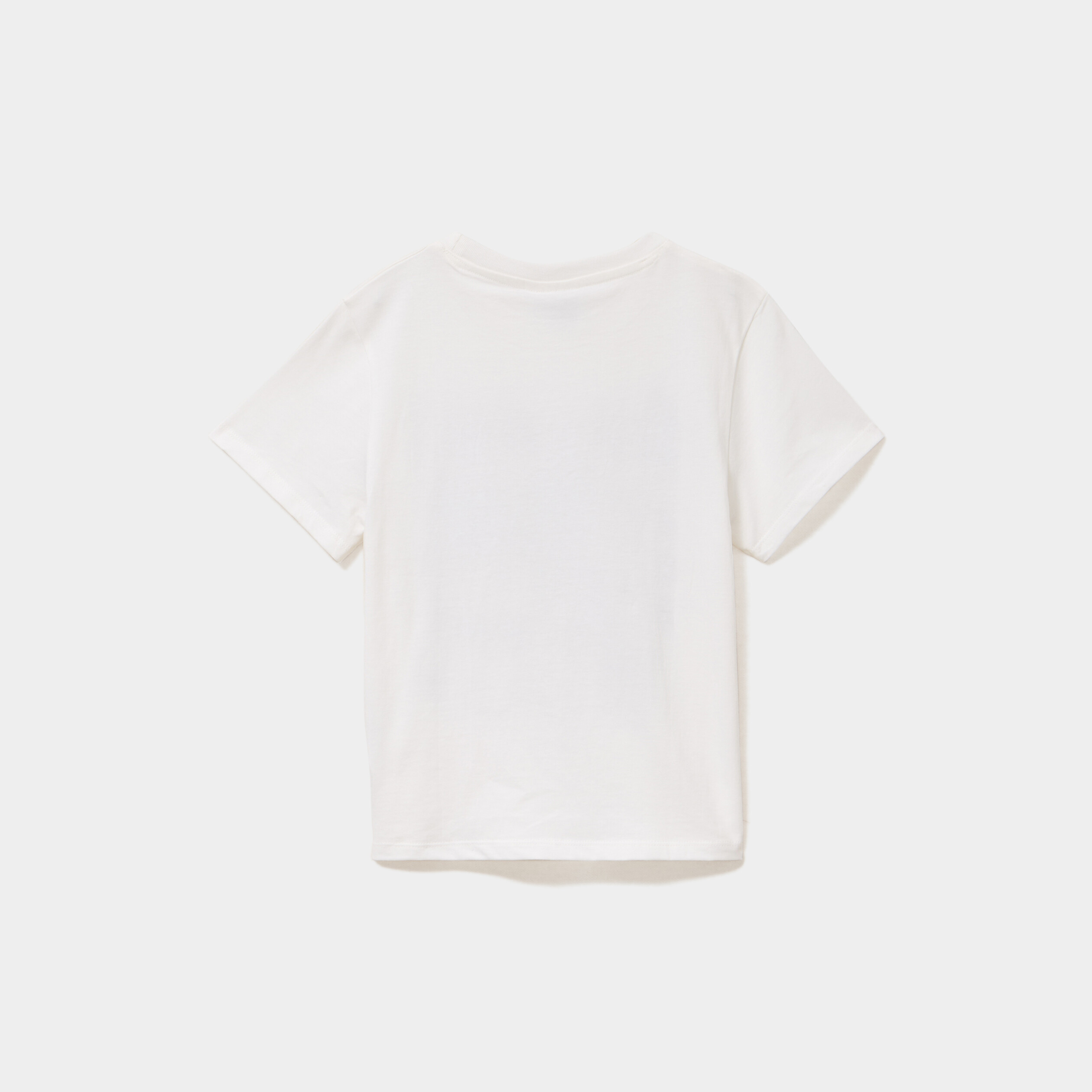 T-shirt coton Hello Kitty Kuromi blanc fille