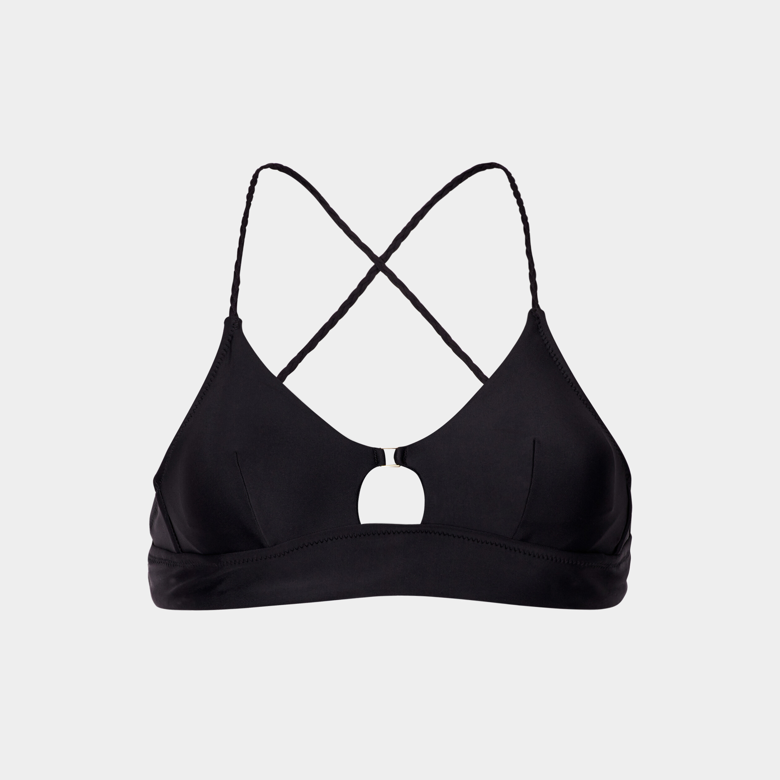 haut de maillot de bain bretelles fines noir femme Haut de maillot de bain bretelles fines noir femme